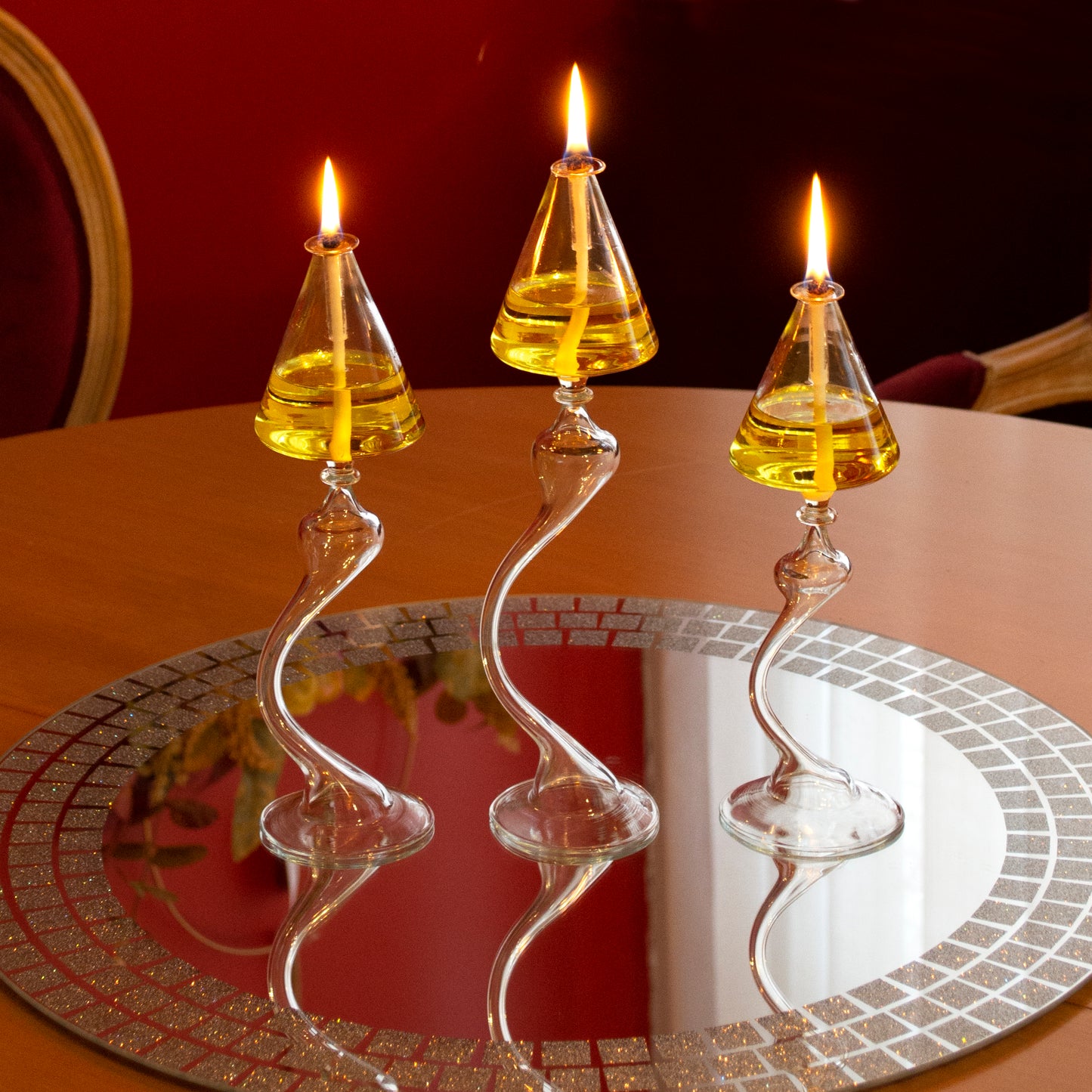 Opia Lamp Set Transparent