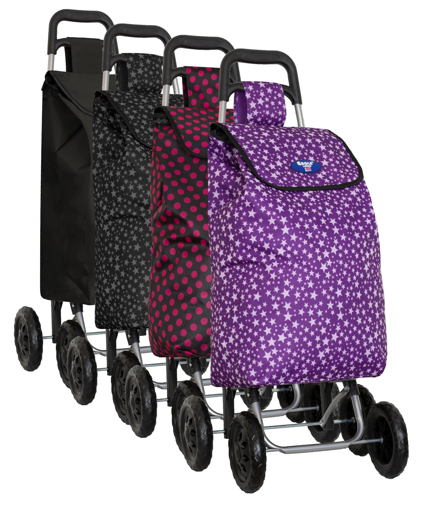 Shopping Trolleywith 4 Wheels 35L