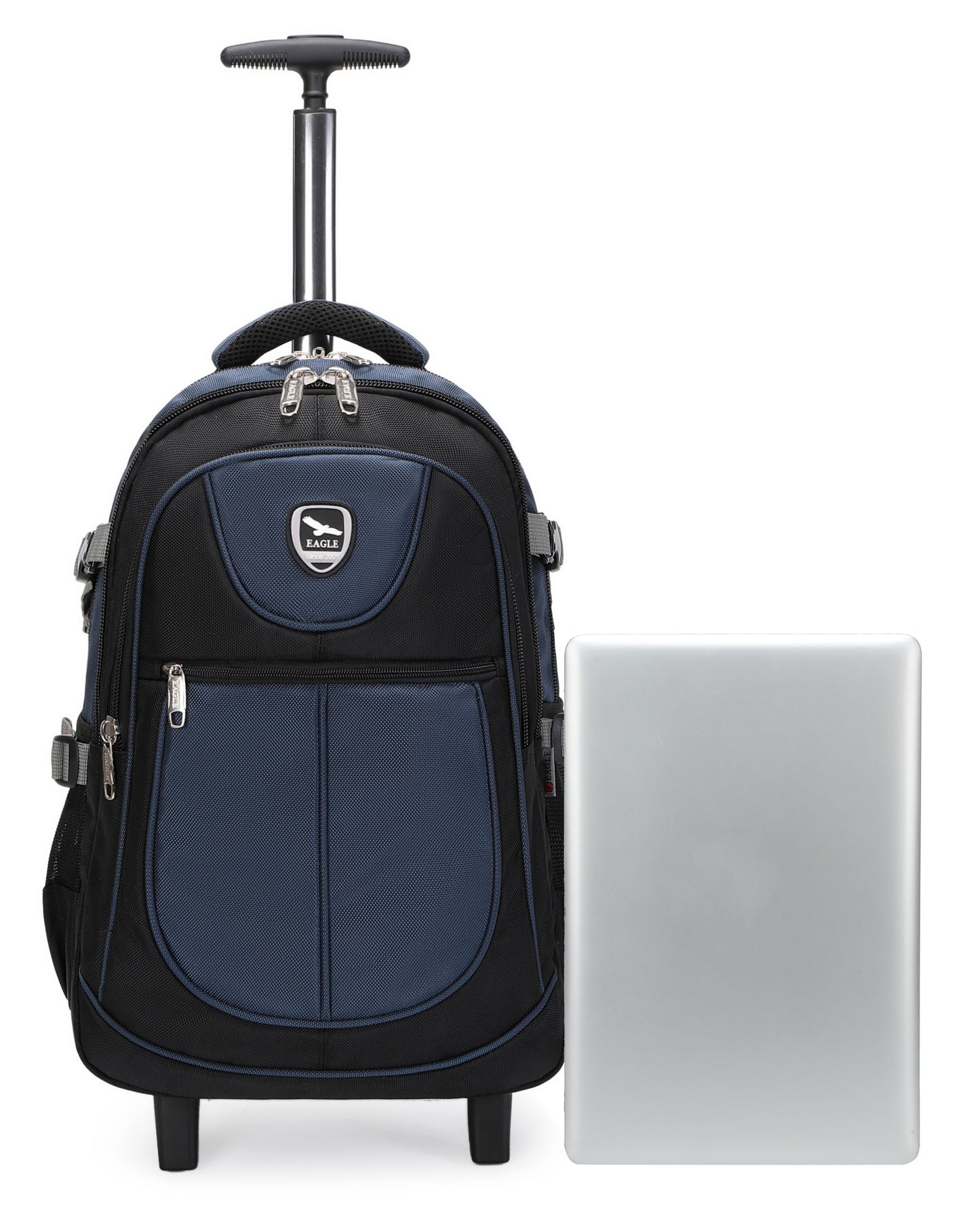 2in1 Laptop Backpack and Luggage with Wheels