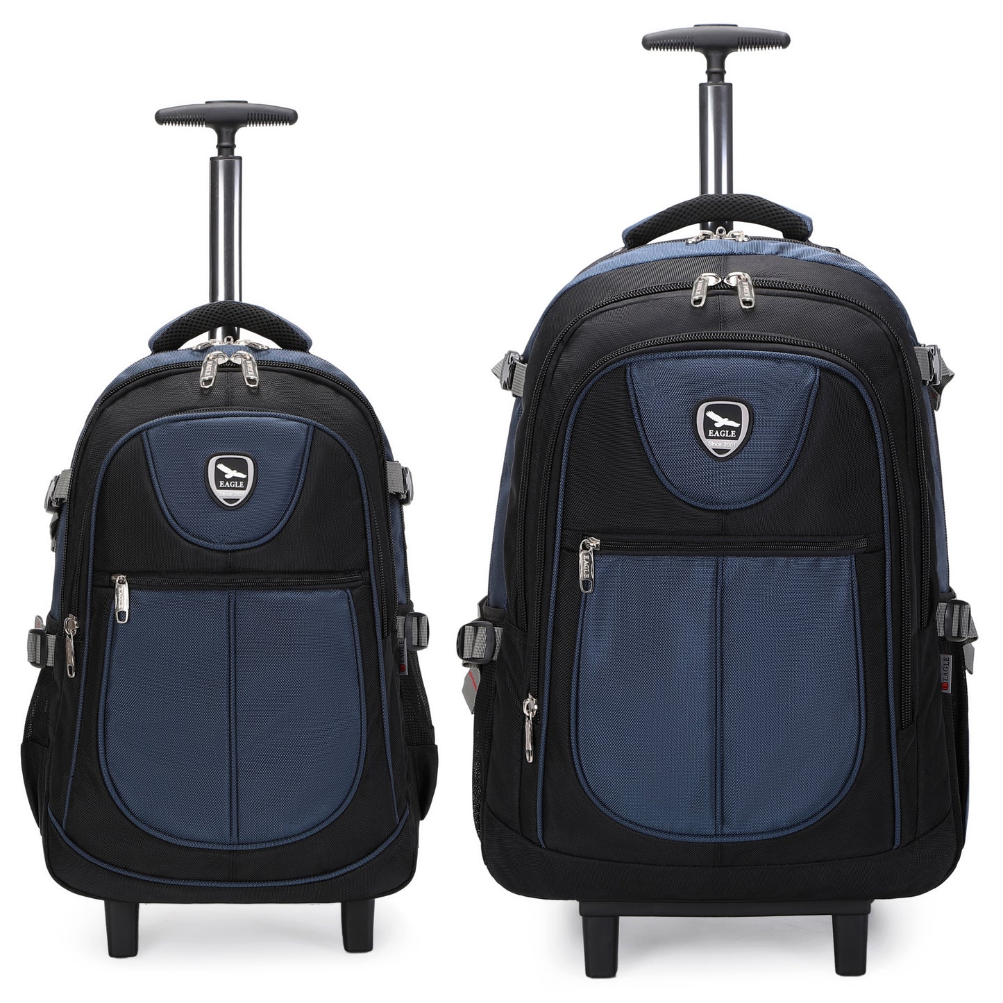 2in1 Laptop Backpack and Luggage with Wheels