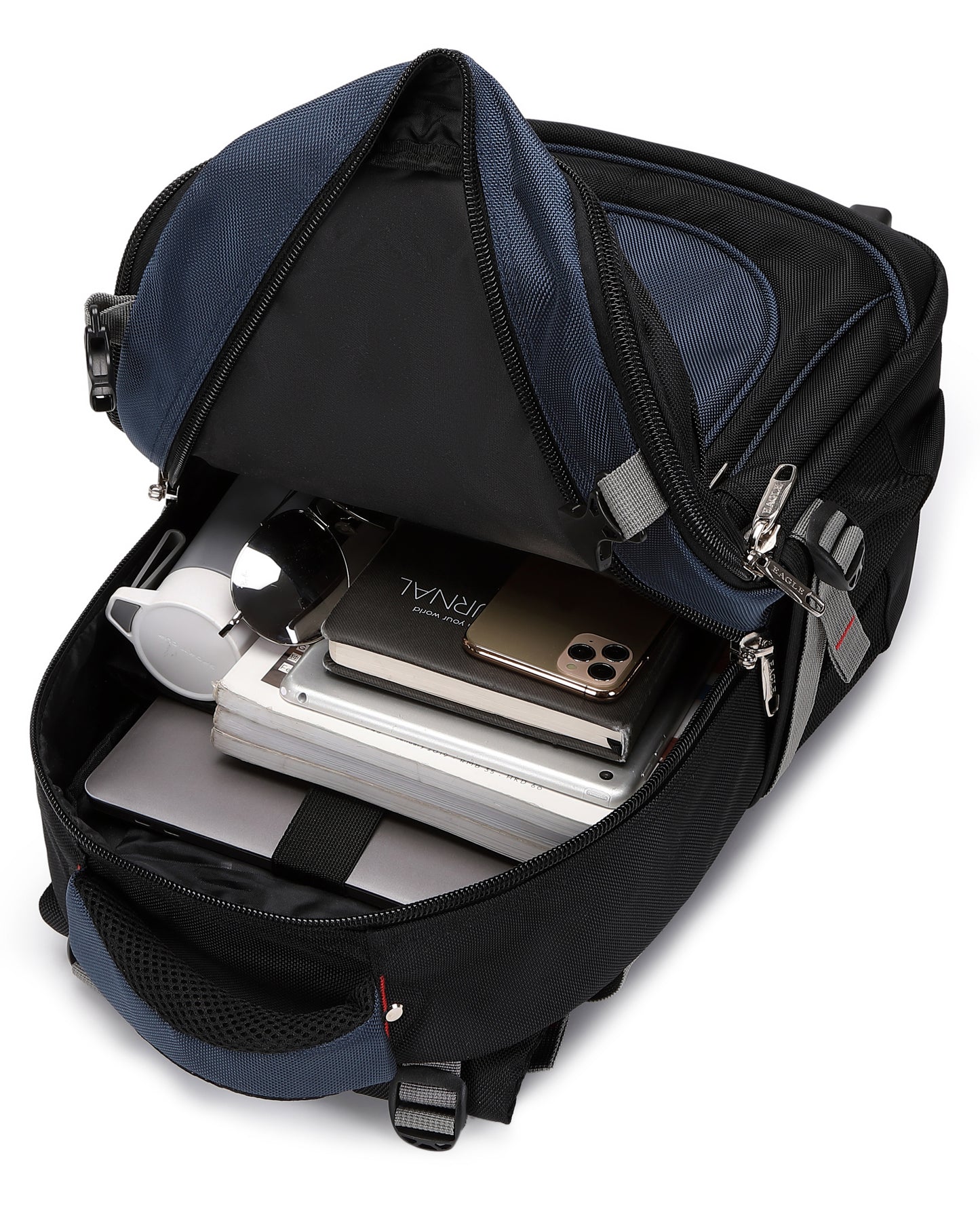 2in1 Laptop Backpack and Luggage with Wheels