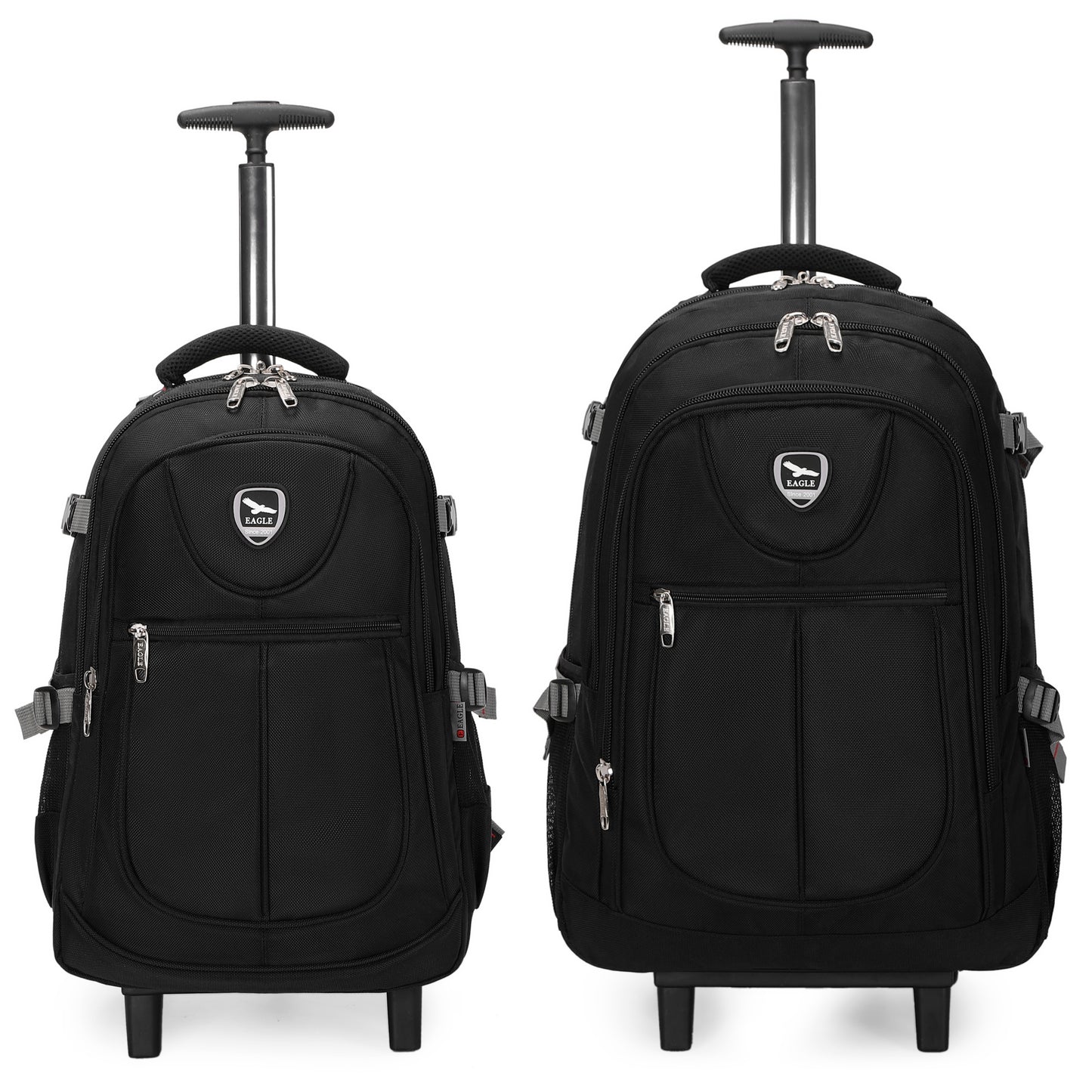 2in1 Laptop Backpack and Luggage with Wheels