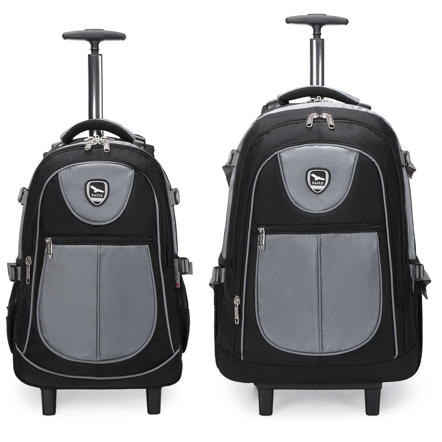 2in1 Laptop Backpack and Luggage with Wheels