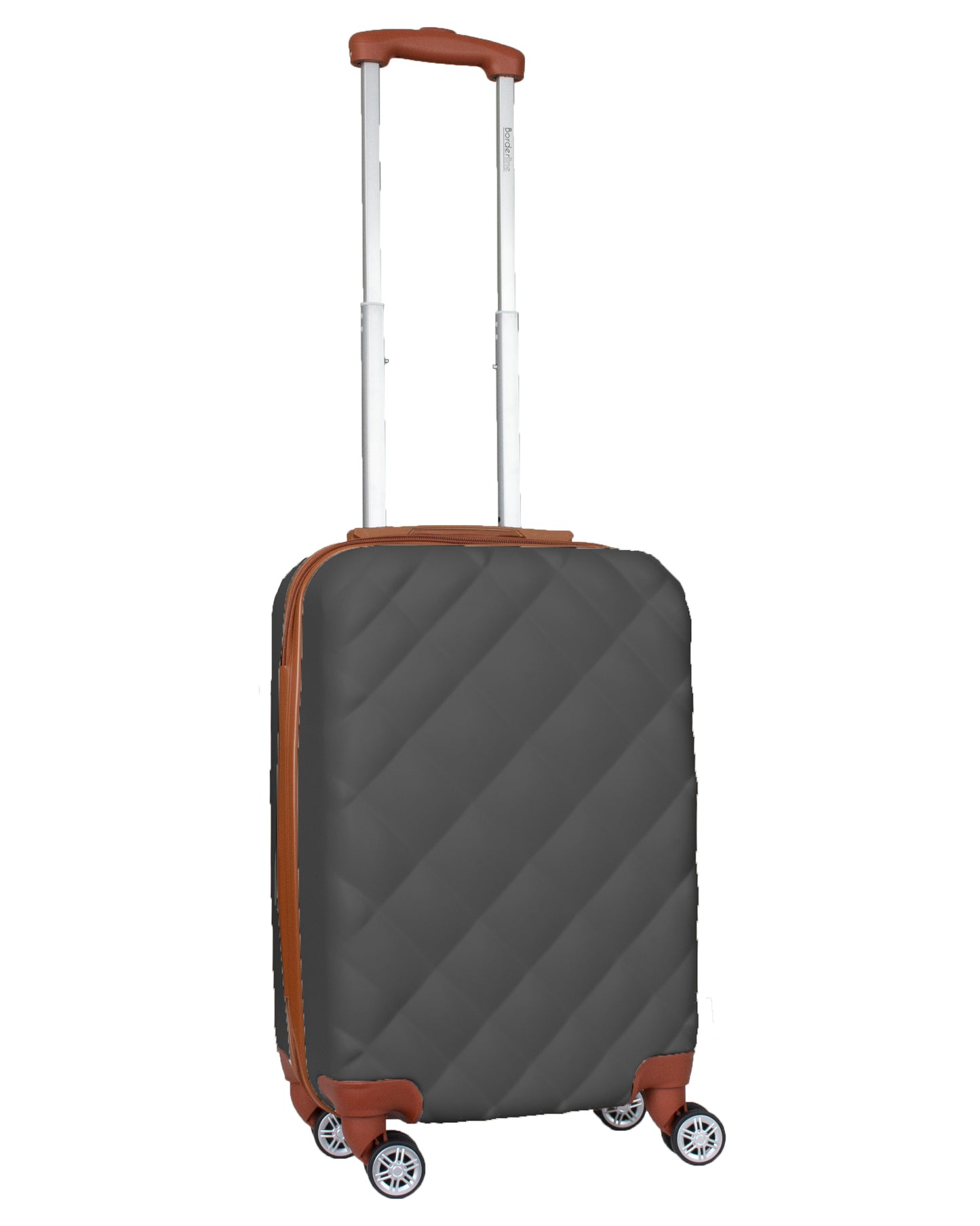 Hard Shell Luggage with 4 Spinner Wheels, Dark Grey