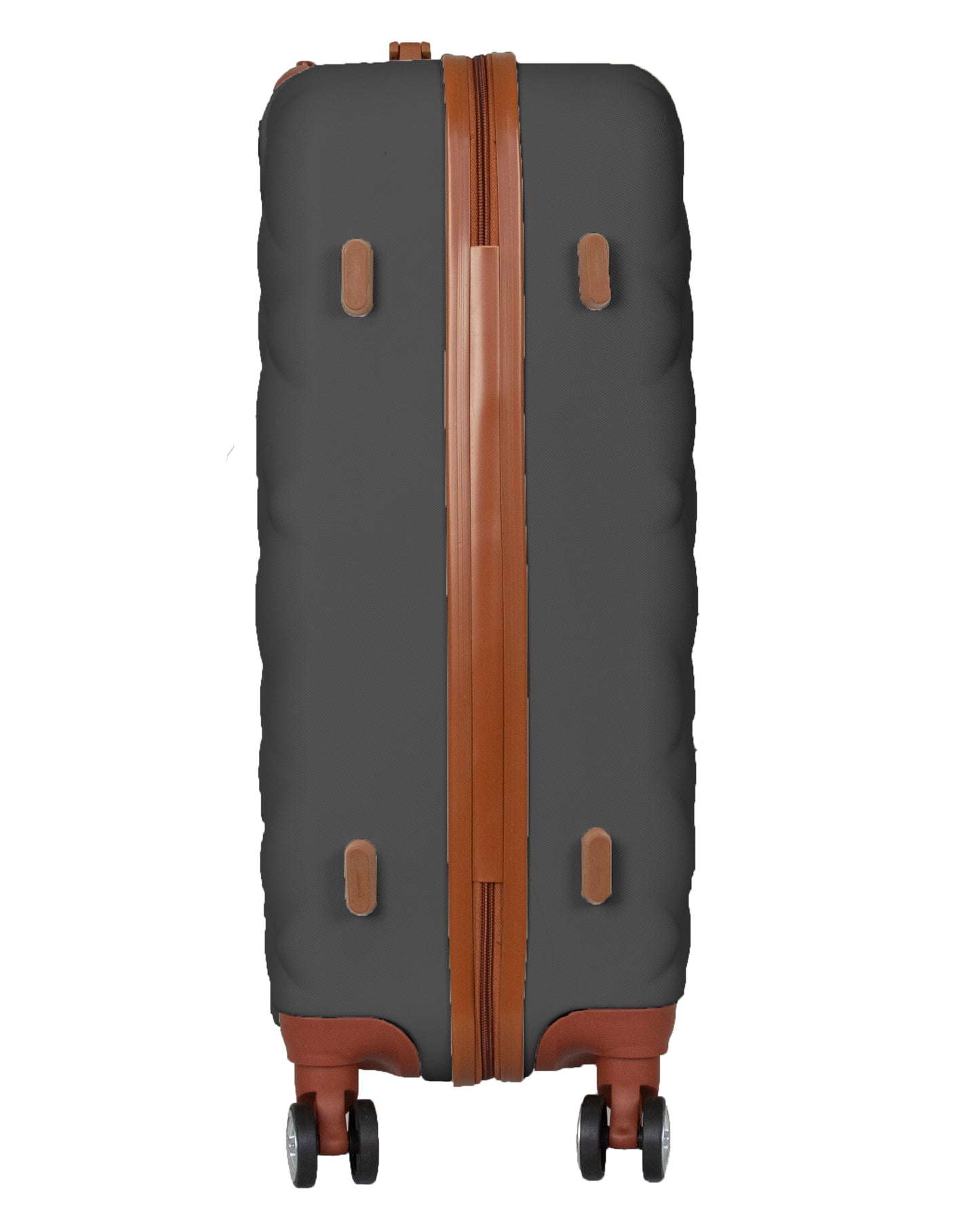 Hard Shell Luggage with 4 Spinner Wheels, Dark Grey