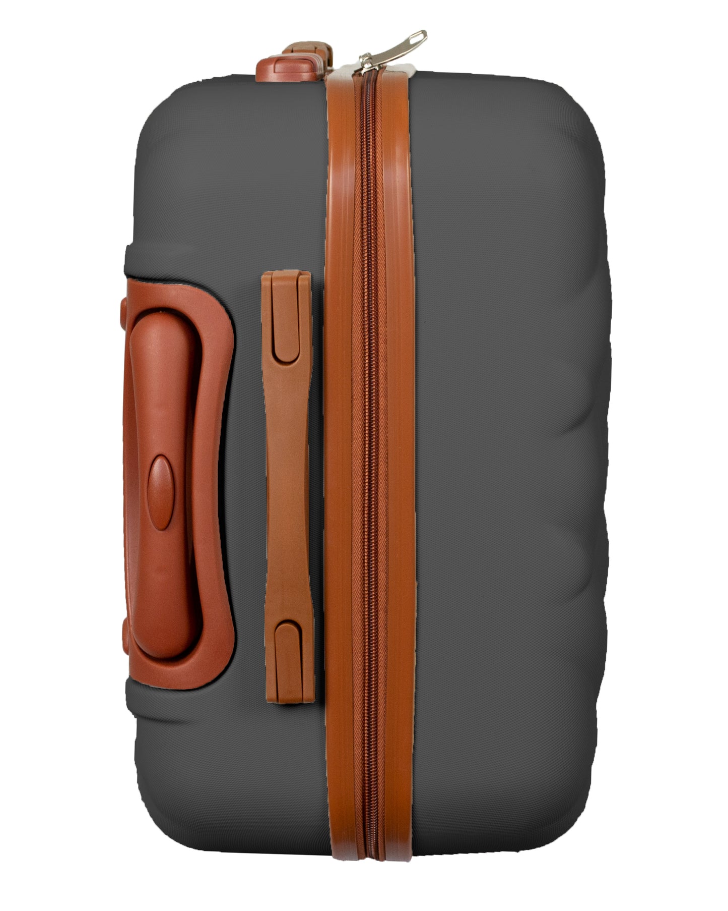 Hard Shell Luggage with 4 Spinner Wheels, Dark Grey