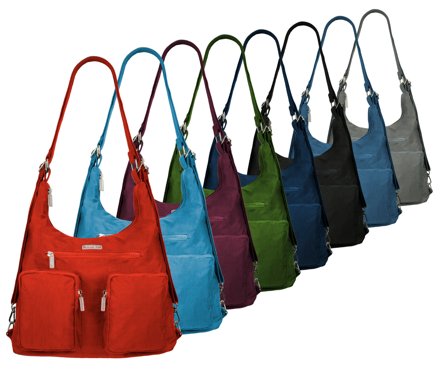 Funky Convertible Handbags to Backpack to Shoulder Bag Nylon 15L
