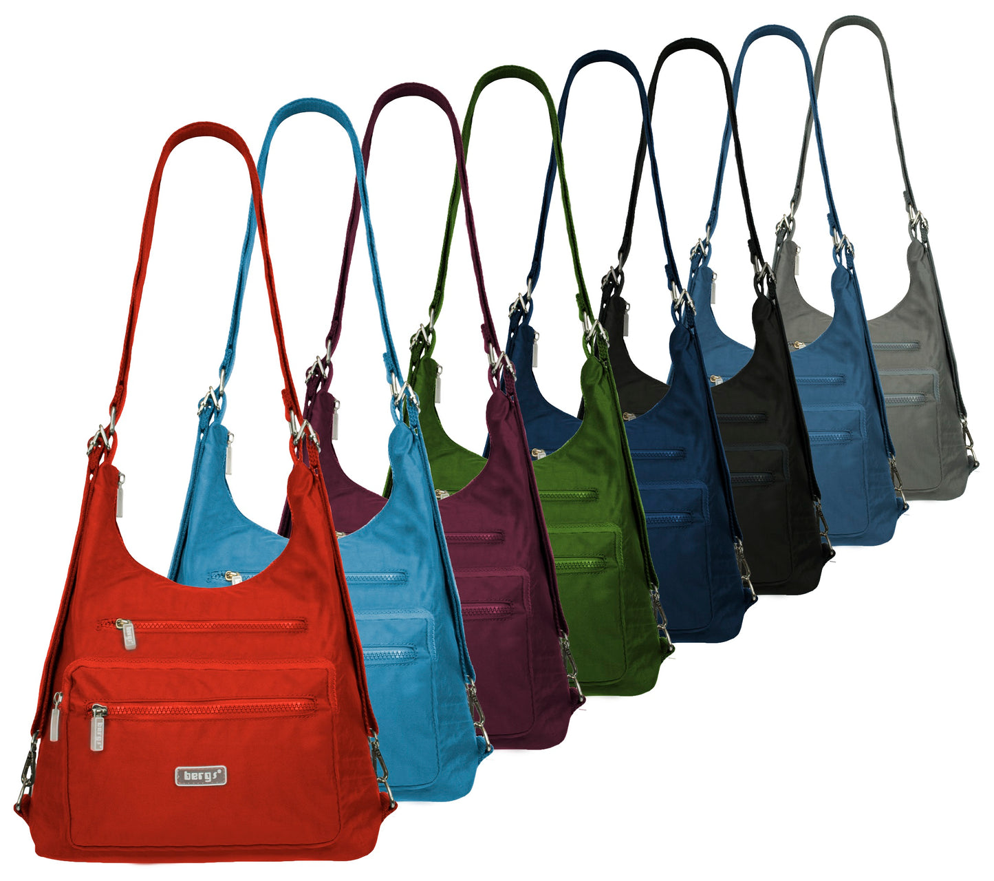 Funky Convertible Handbags to Backpack to Shoulder Bag Nylon 10L