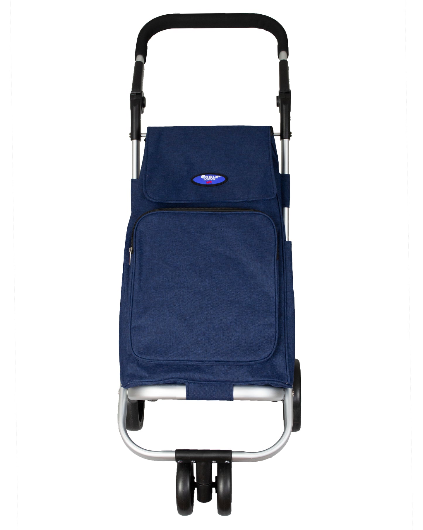 Aluminium Shopping Trolley with Spinner Wheel and Cool Bag