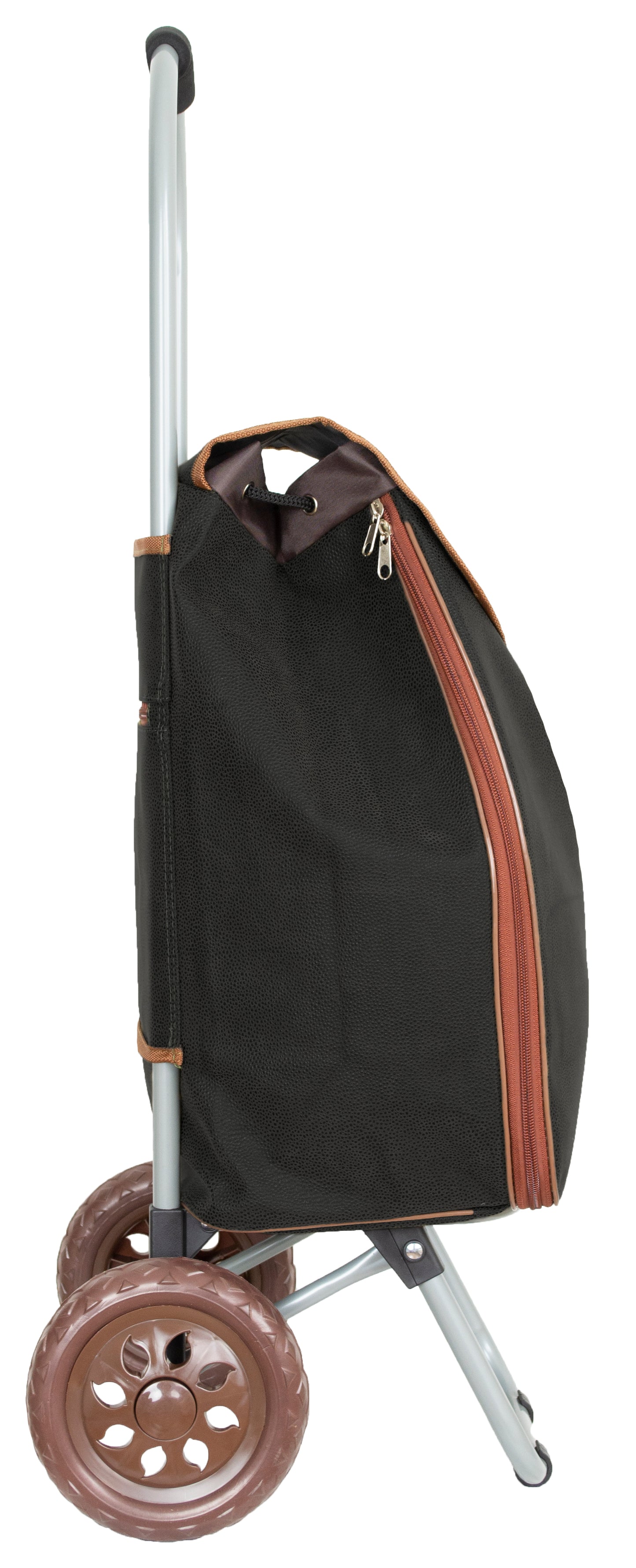 Shopping Trolley with Extendable Bag 35L