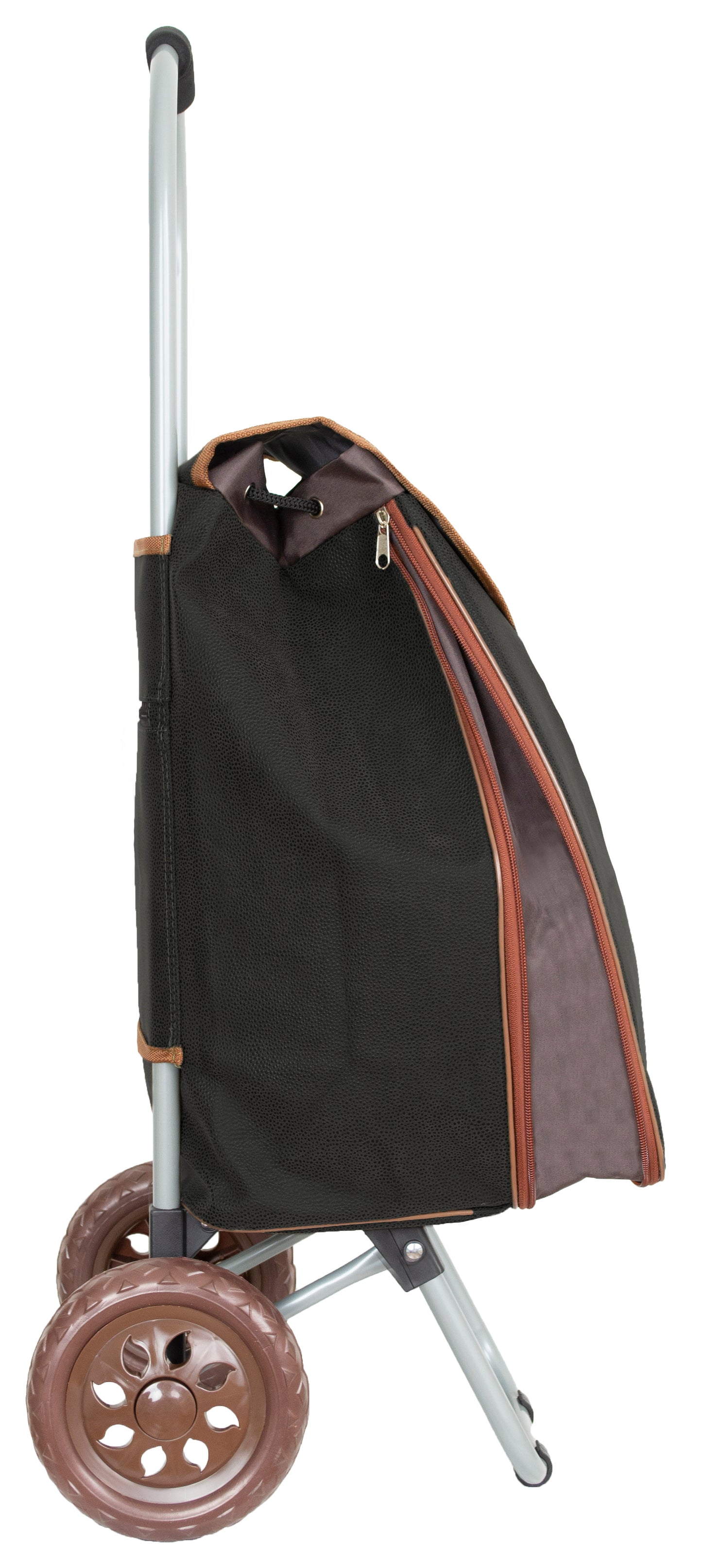 Shopping Trolley with Extendable Bag 35L