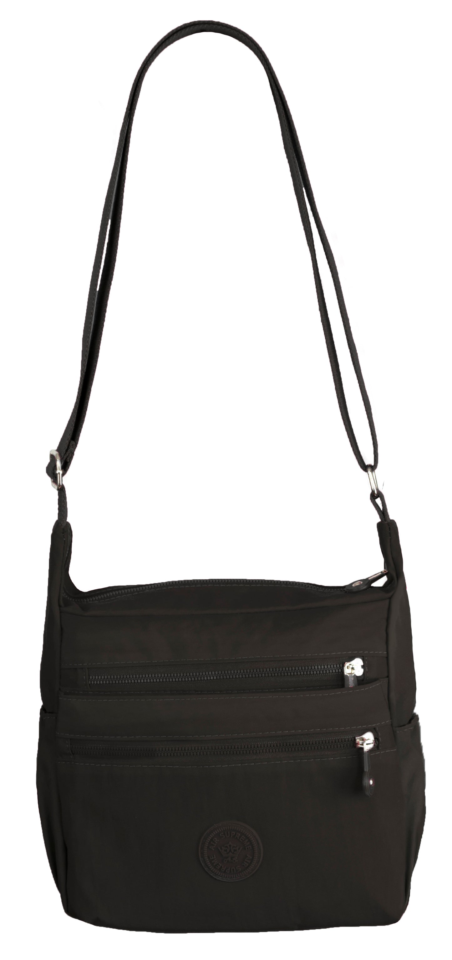 Nylon Cross-body Bag - Plain Colours