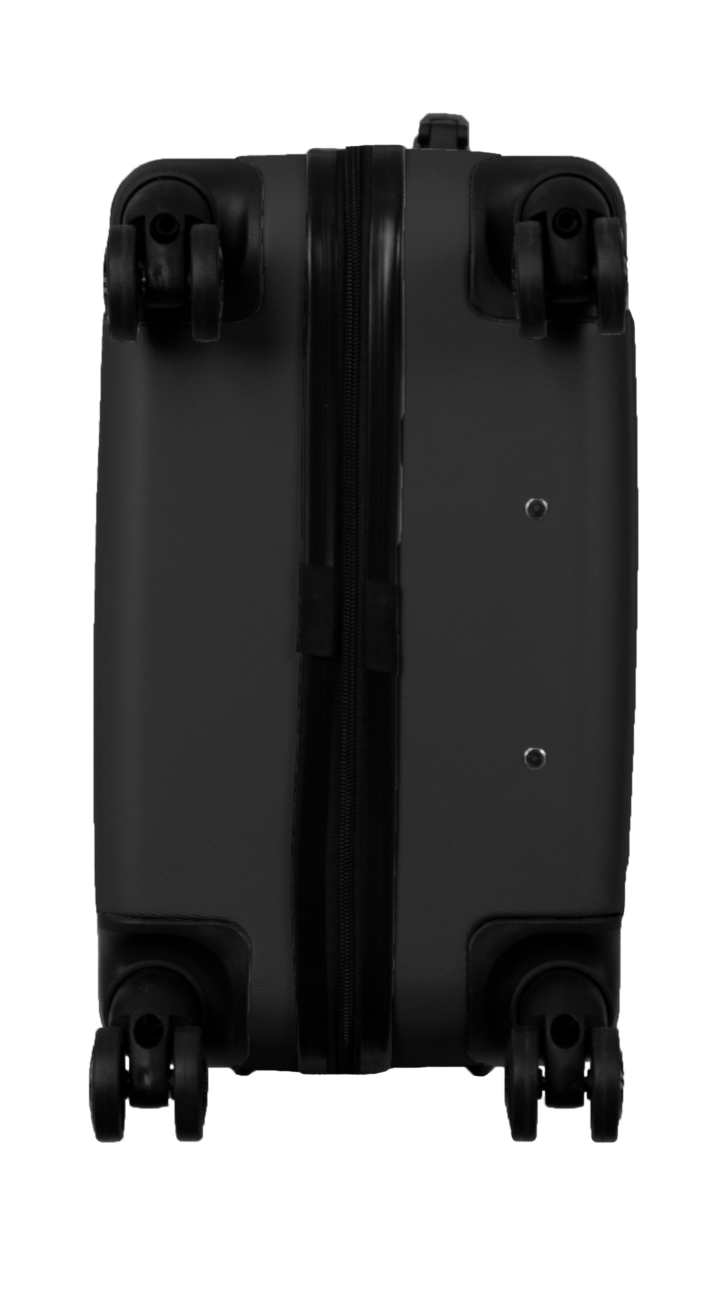 Hard Shell Suitcase with 4 Spinner Wheels, Black