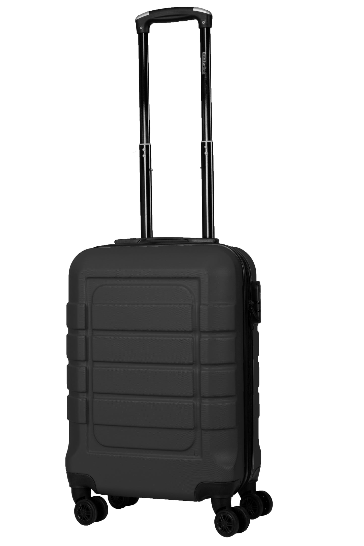 Hard Shell Suitcase with 4 Spinner Wheels, Black