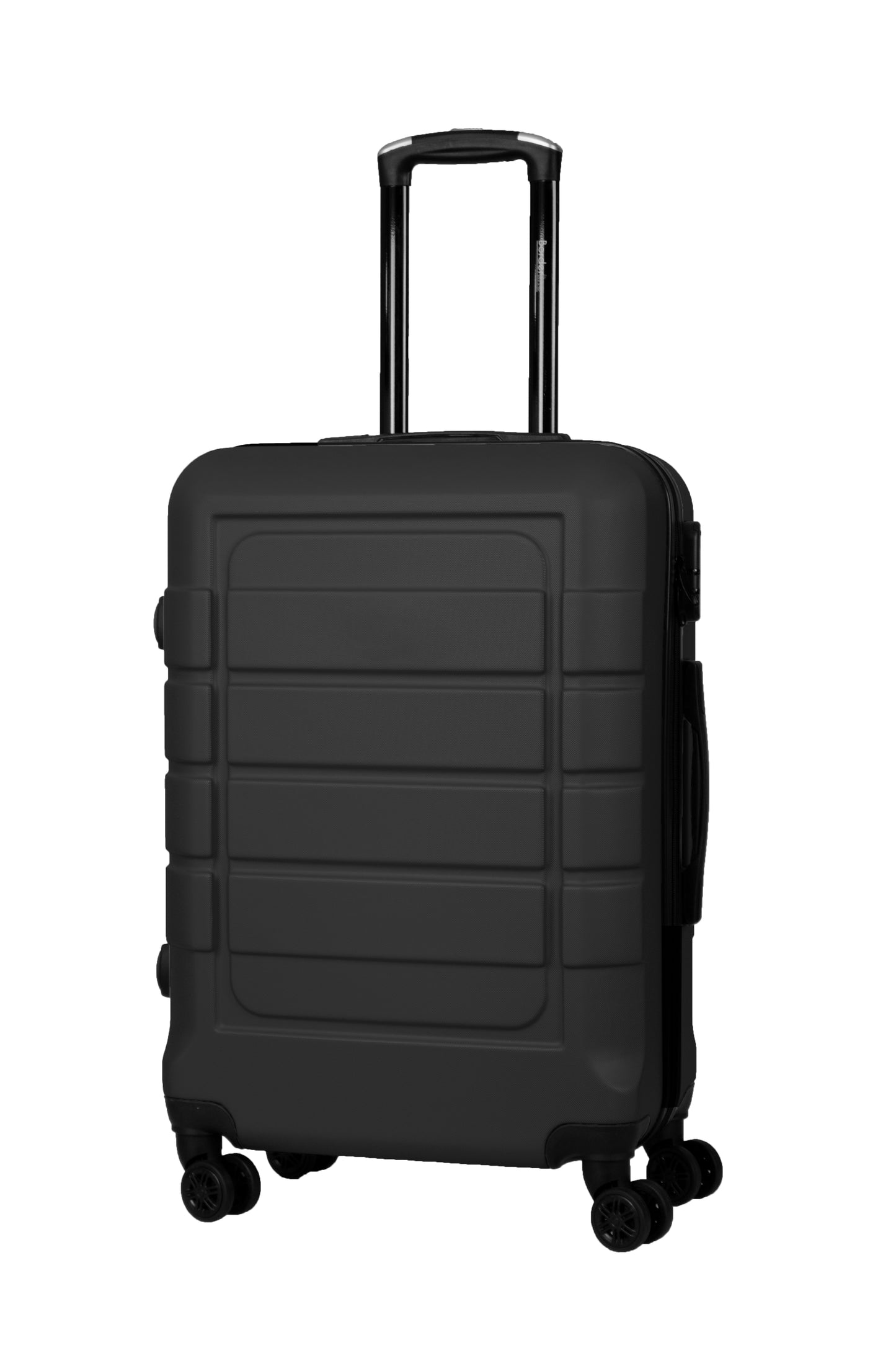 Hard Shell Suitcase with 4 Spinner Wheels, Black