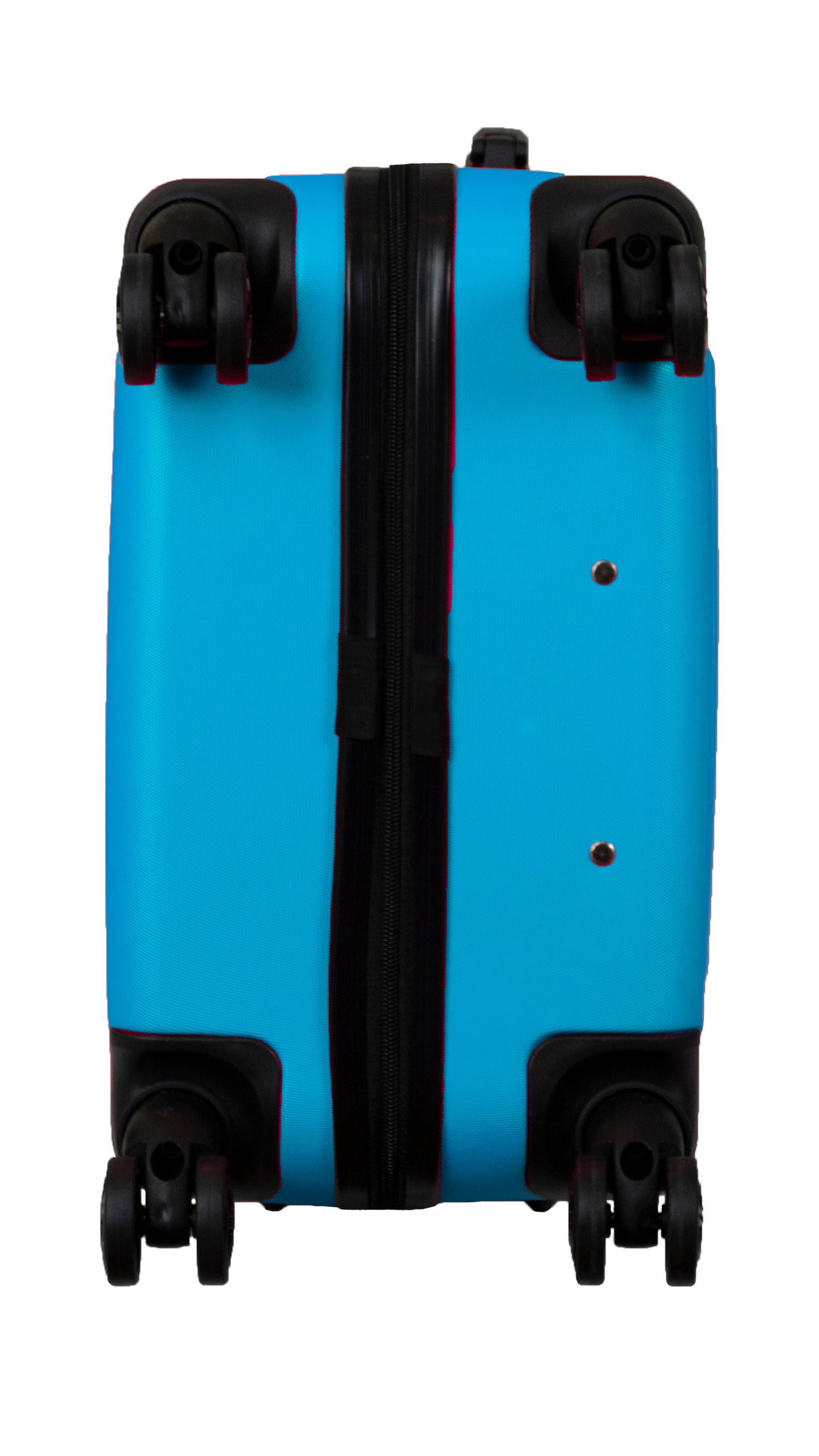 Hard Shell Suitcase with 4 Spinner Wheels, Blue
