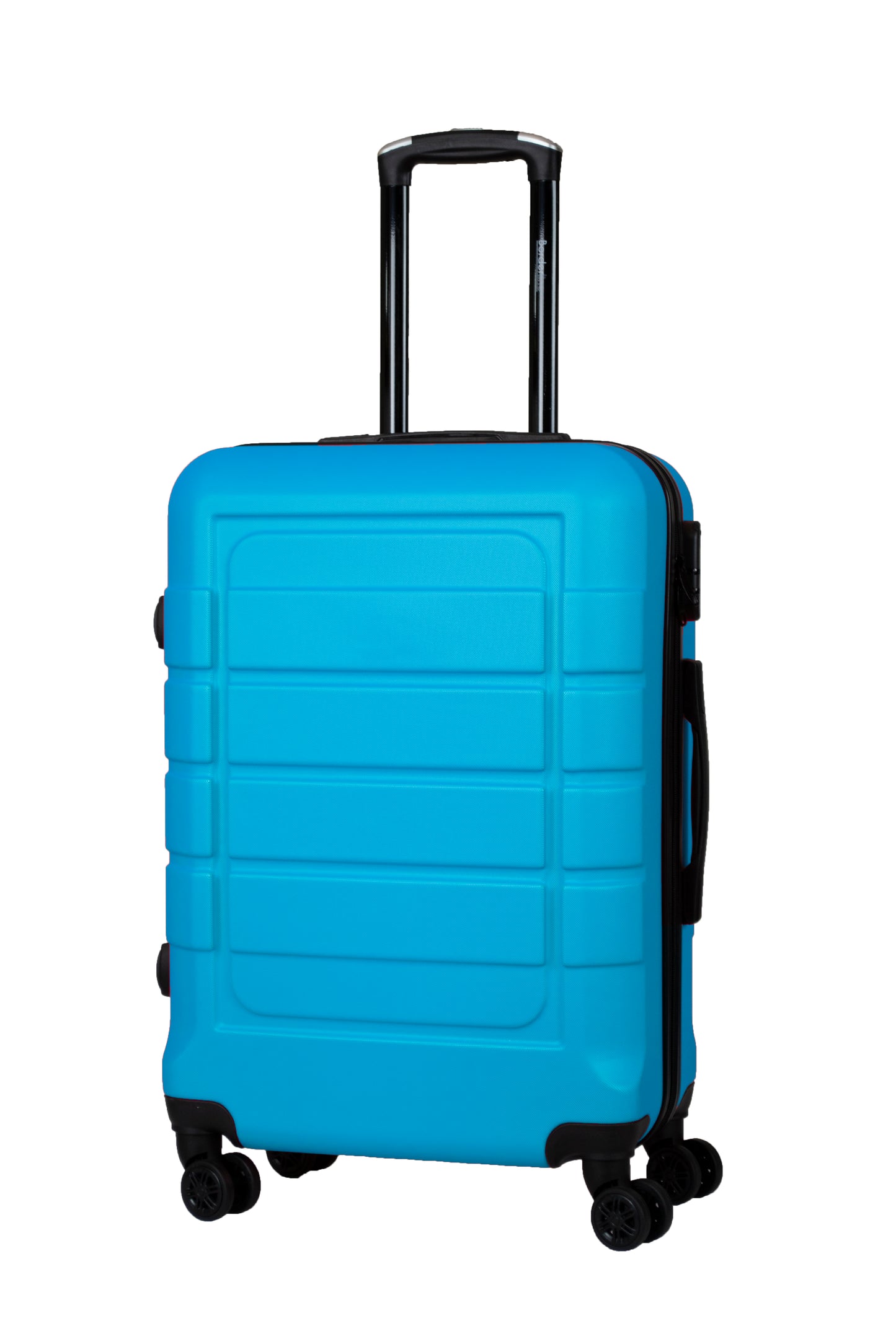 Hard Shell Suitcase with 4 Spinner Wheels, Blue