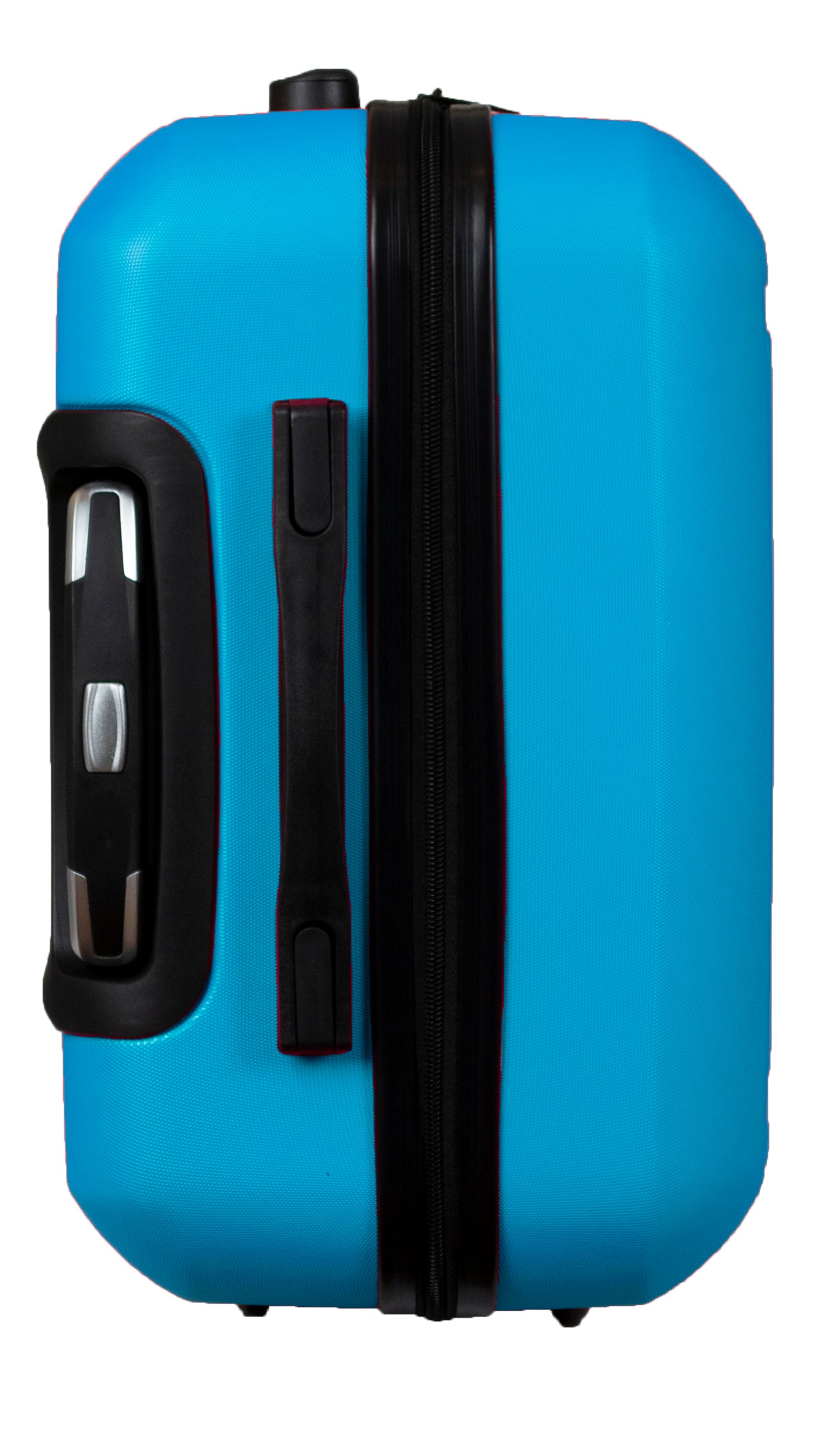 Hard Shell Suitcase with 4 Spinner Wheels, Blue