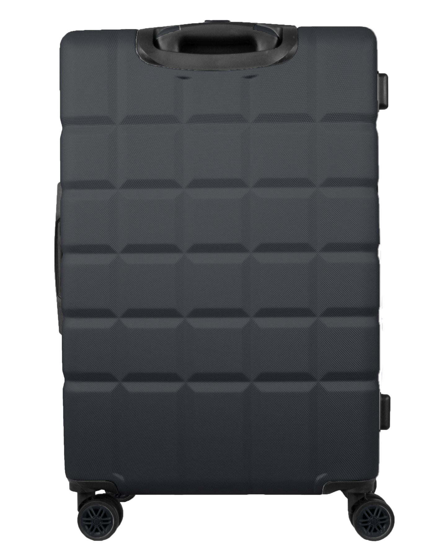 Hard Shell Luggage with 4 Spinner Wheels, Black