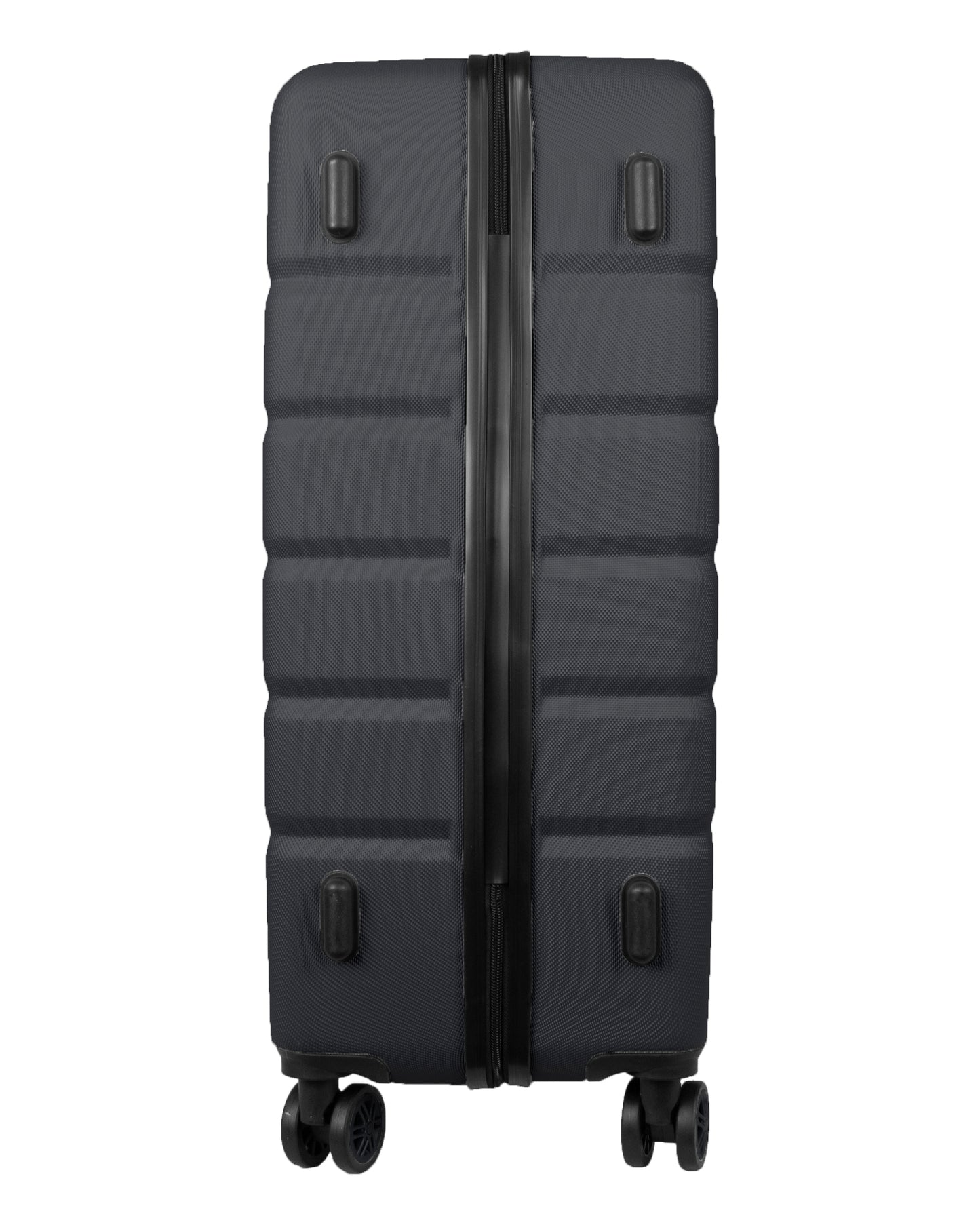 Hard Shell Luggage with 4 Spinner Wheels, Black