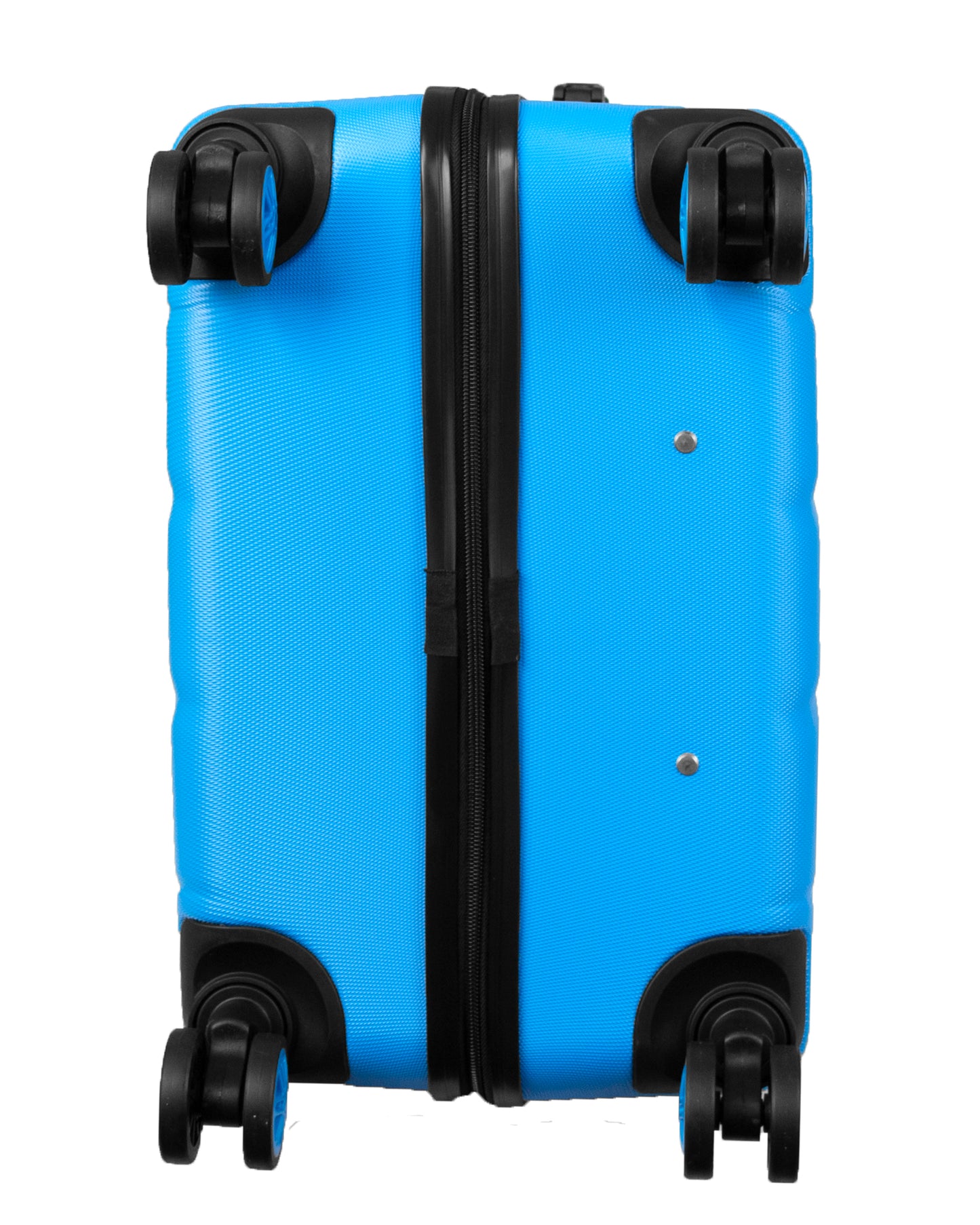 Hard Shell Luggage with 4 Spinner Wheels, Blue
