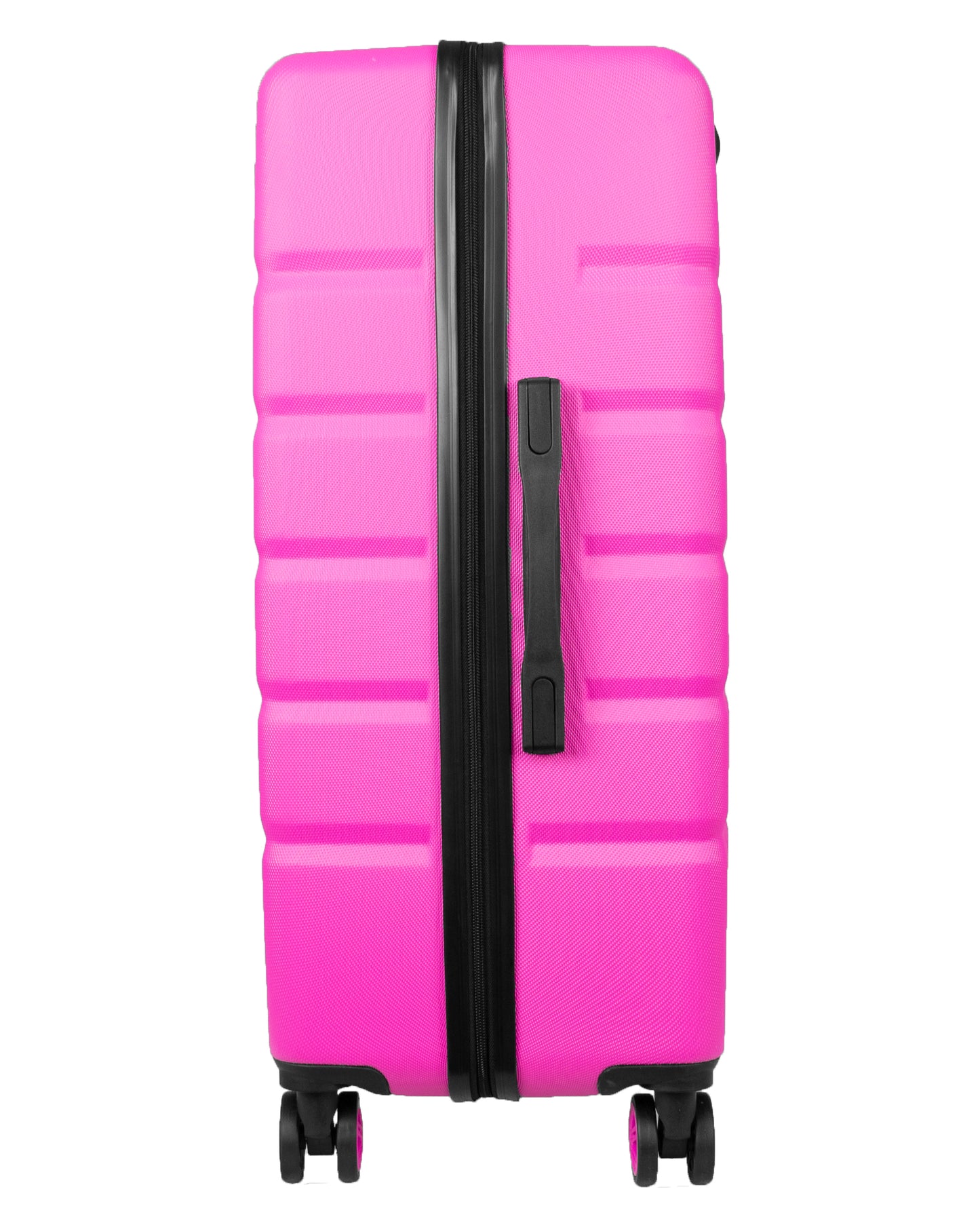 Hard Shell Luggage with 4 Spinner Wheels, Pink