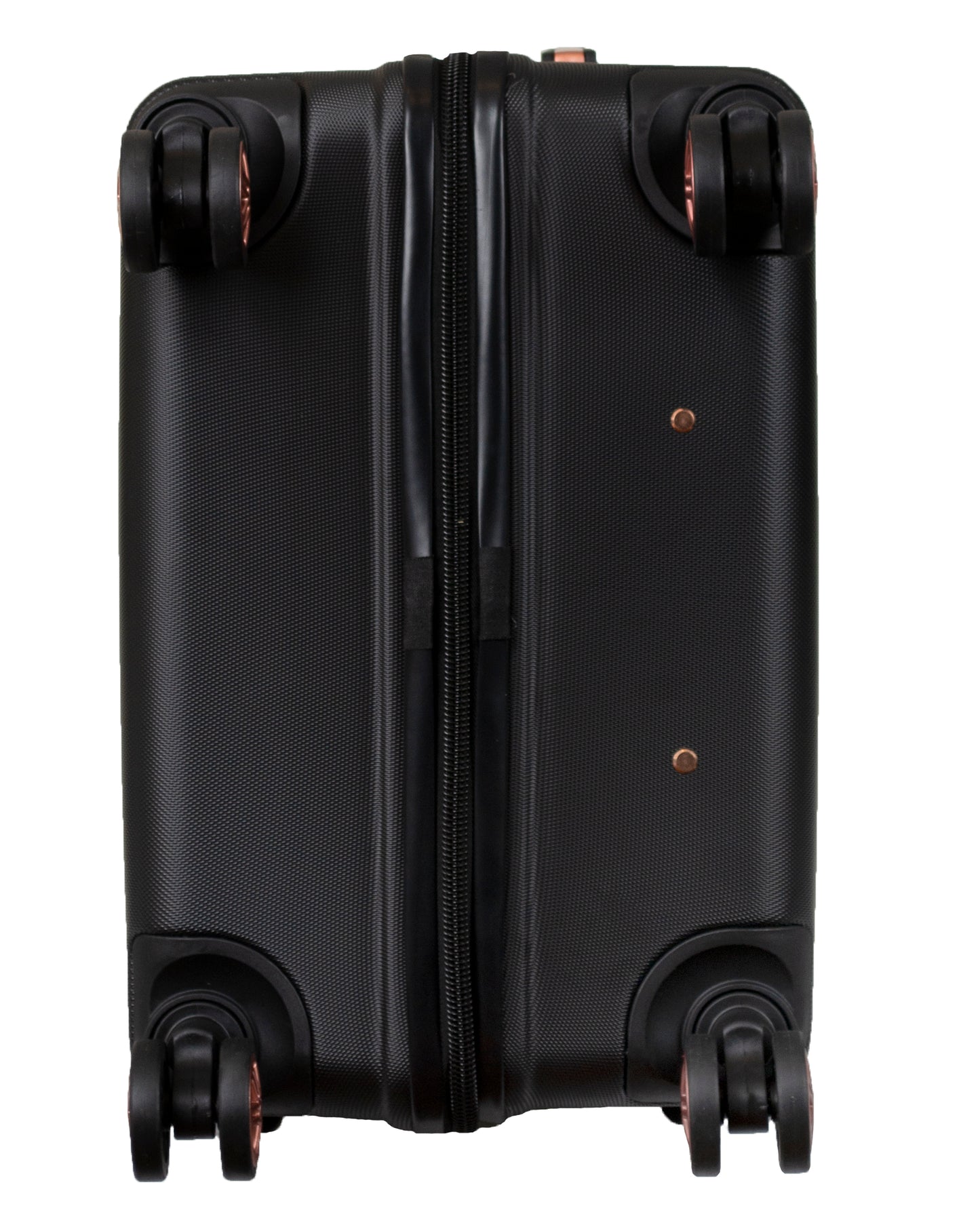 Hard Shell Suitcase with 4 Spinner Wheels, Black