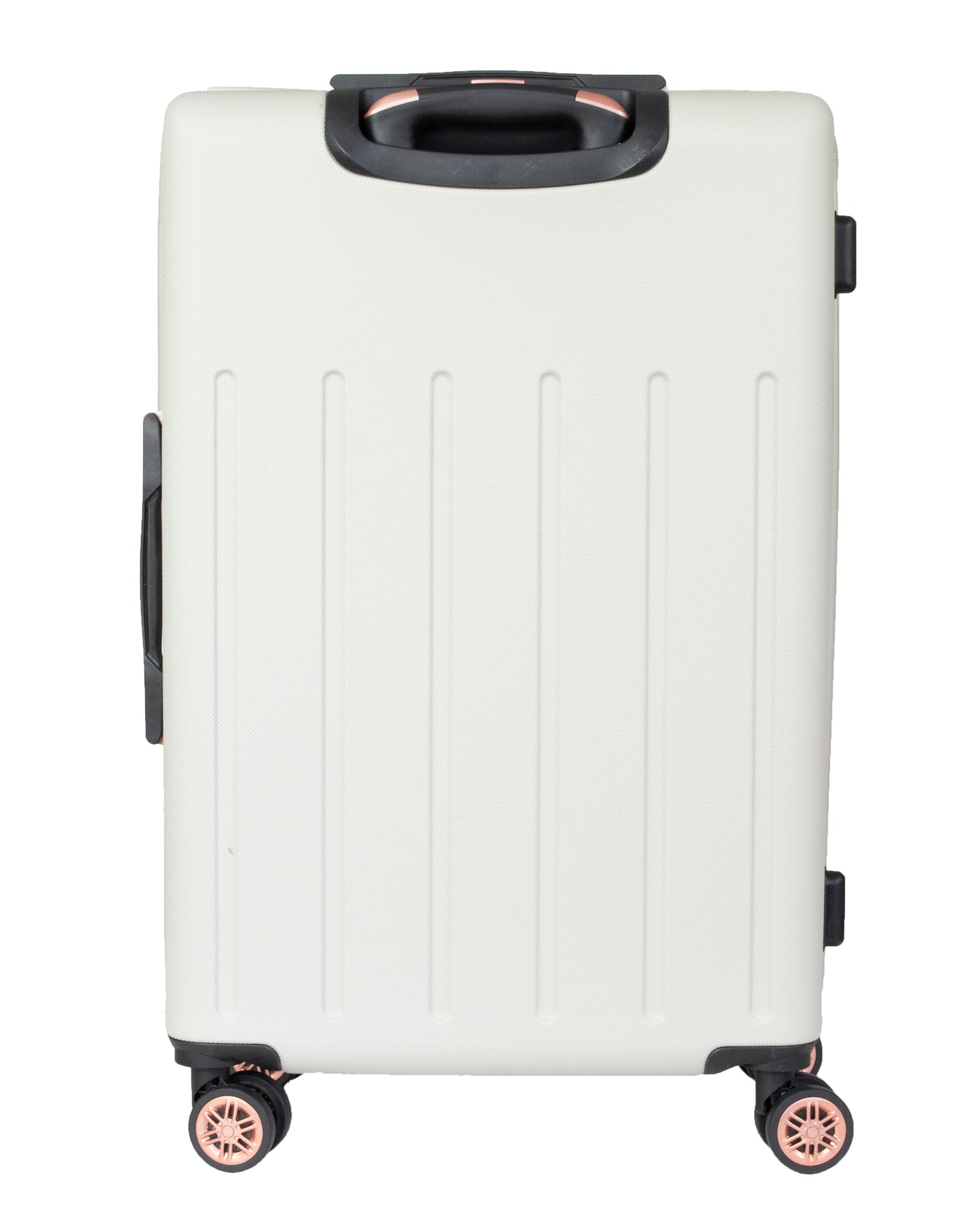 Hard Shell Suitcase with 4 Spinner Wheels, Champaigne