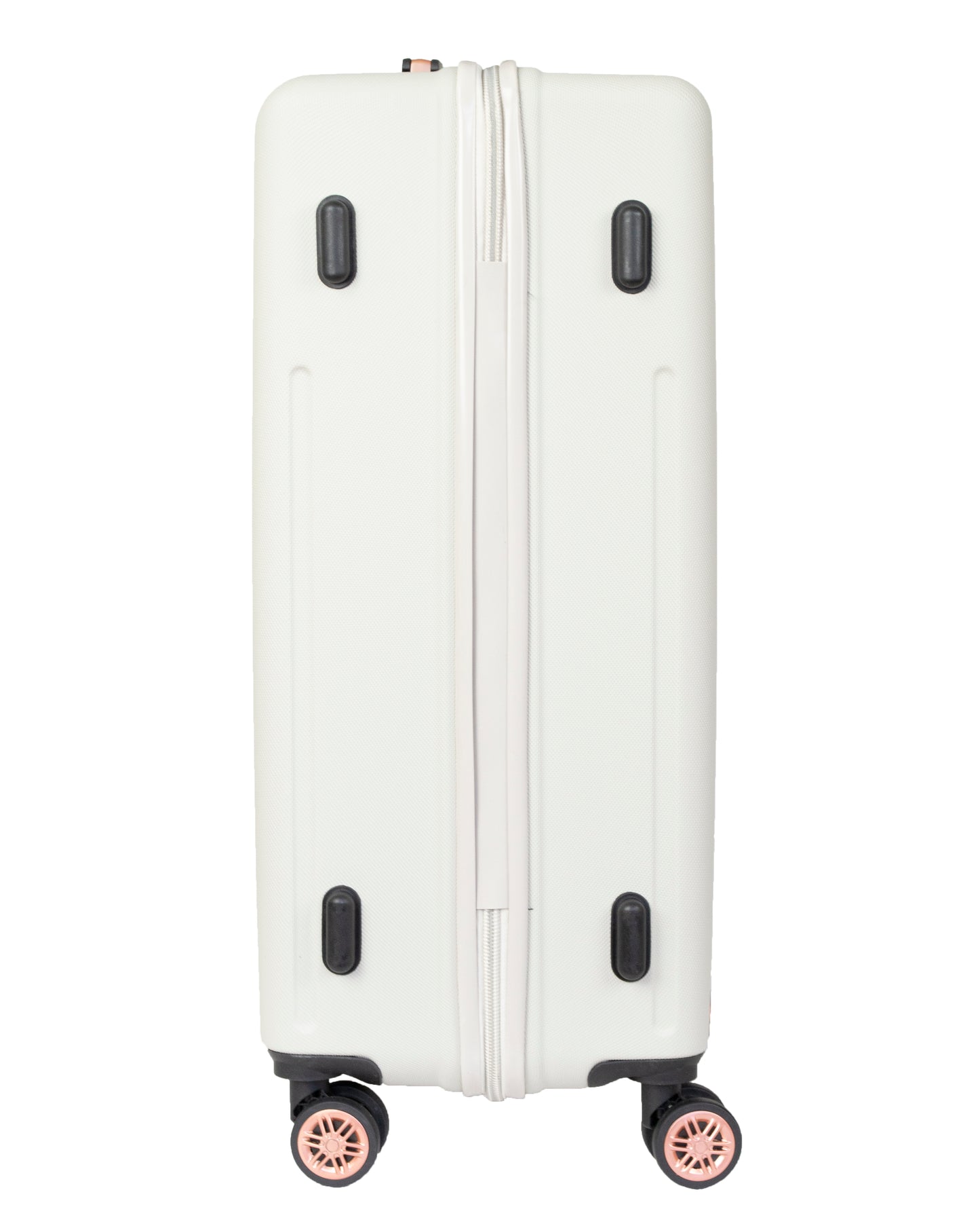 Hard Shell Suitcase with 4 Spinner Wheels, Champaigne