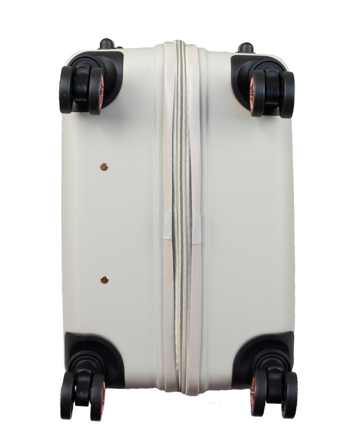 Hard Shell Suitcase with 4 Spinner Wheels, Champaigne