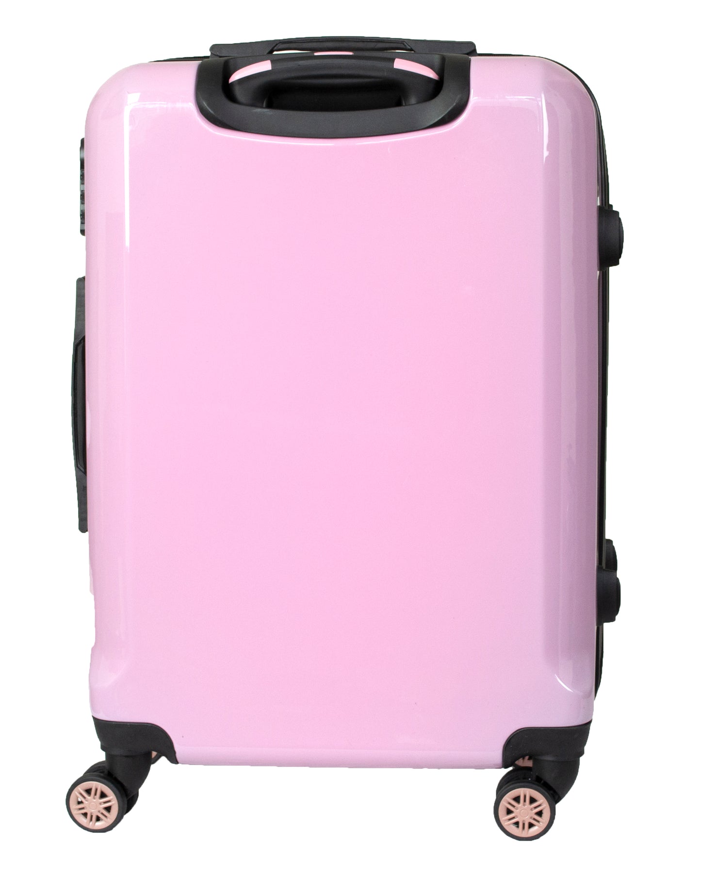 Hard Shell Suitcase Flower Pattern Pink