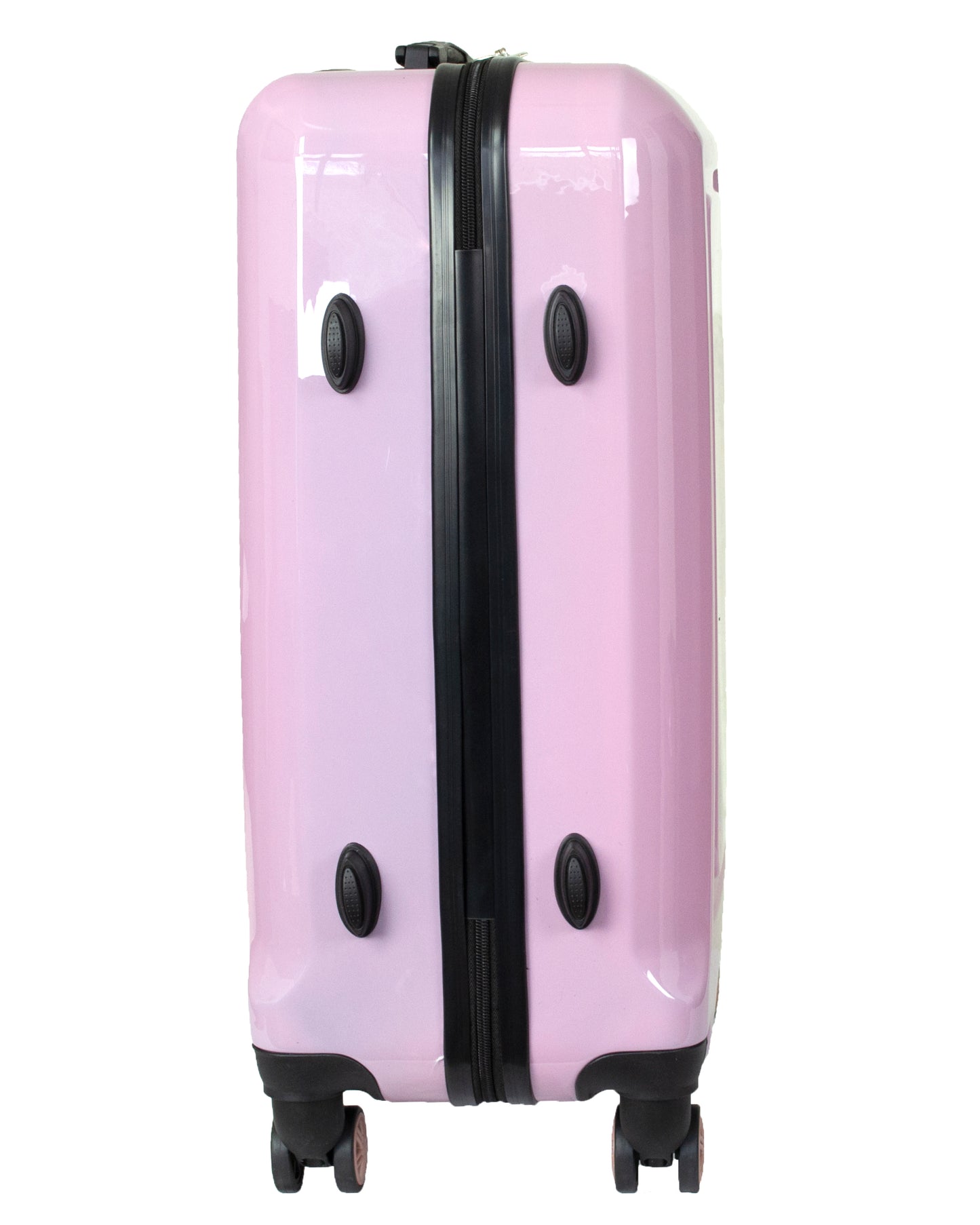 Hard Shell Suitcase Flower Pattern Pink