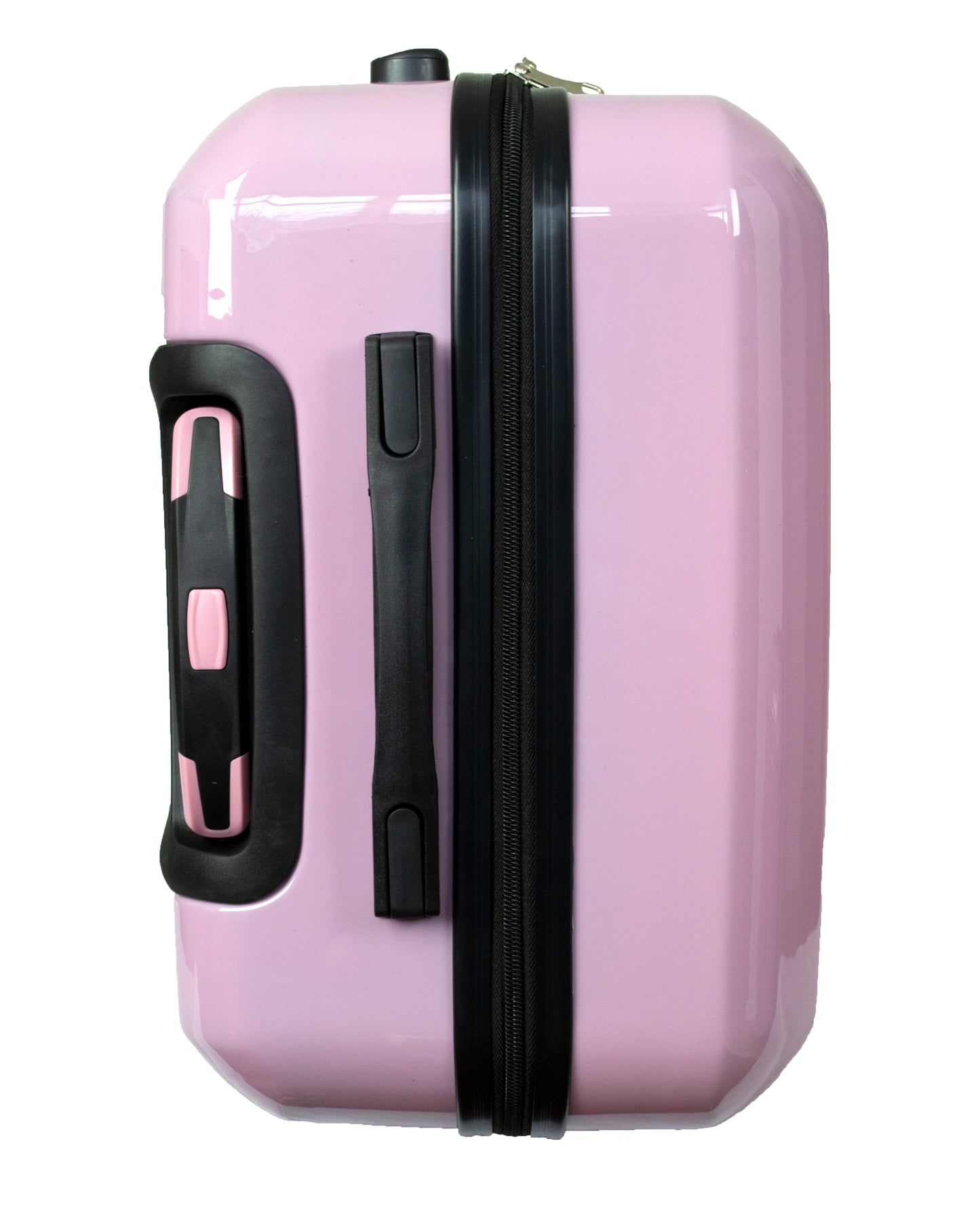 Hard Shell Suitcase Flower Pattern Pink