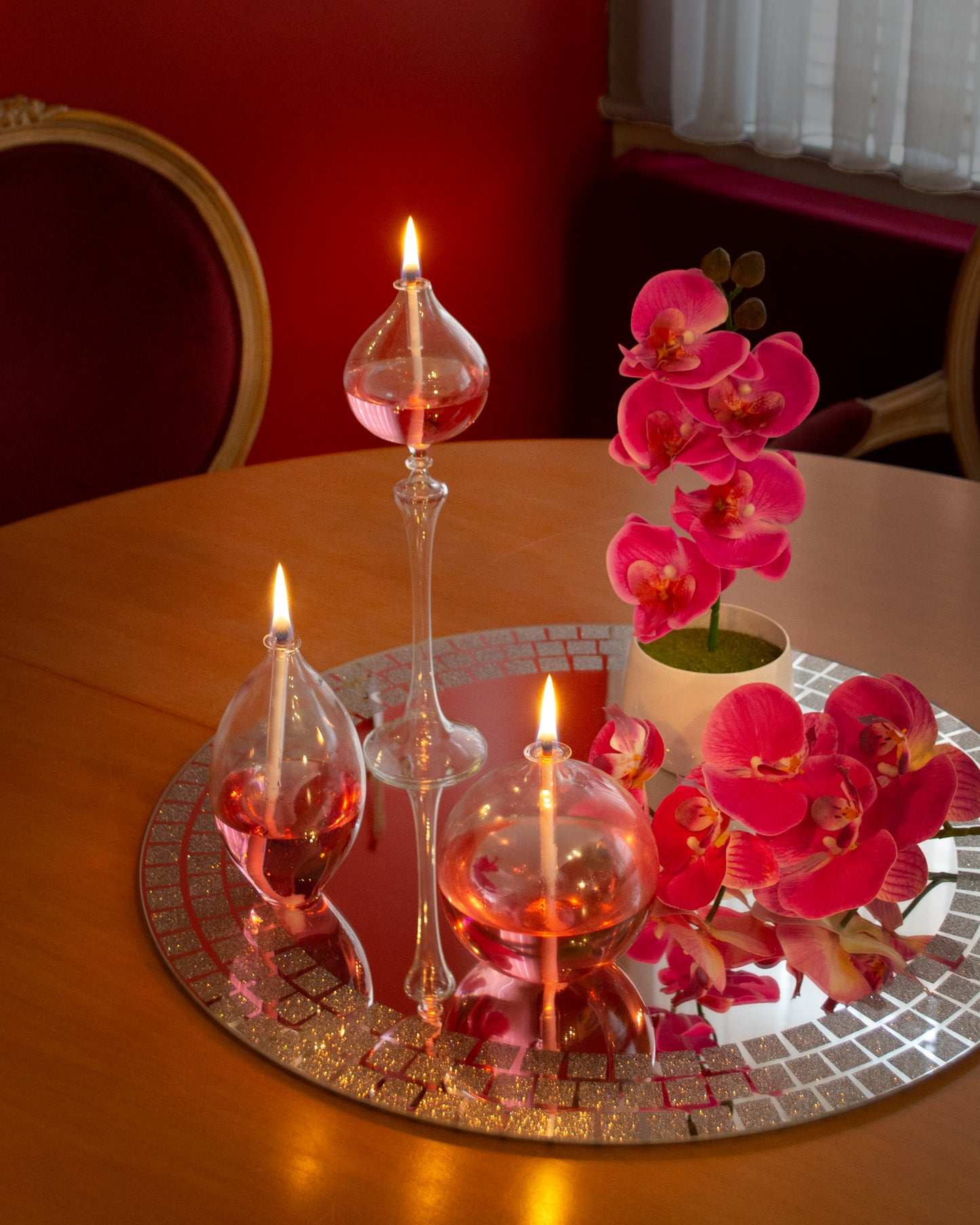 Fame Lamp Set Transparent