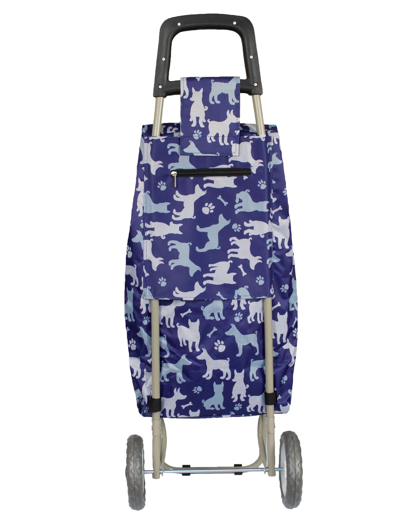 Dog Pattern Lightweight Shopping Trolley