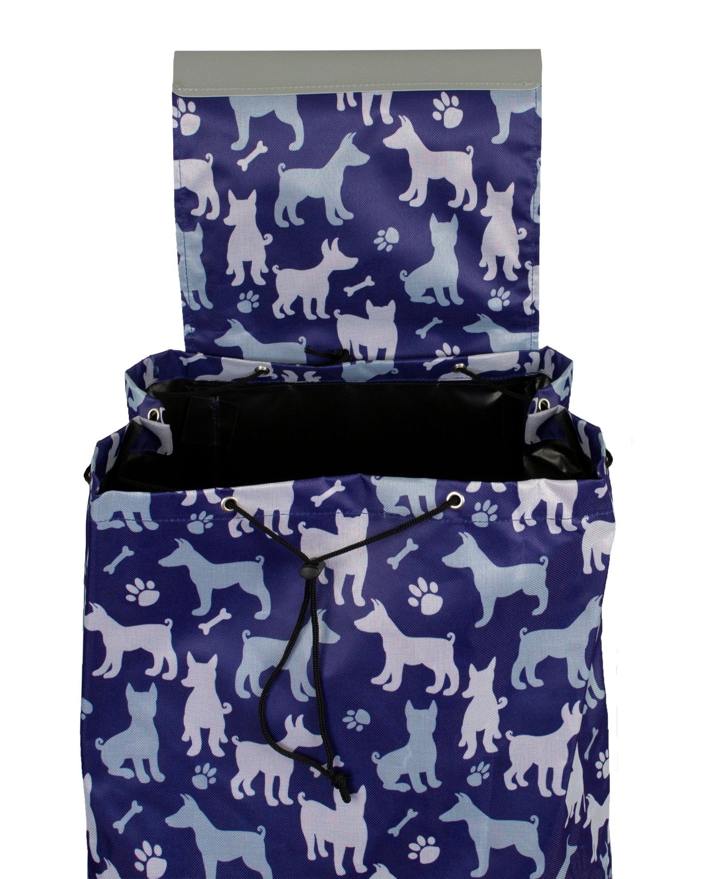 Dog Pattern Lightweight Shopping Trolley