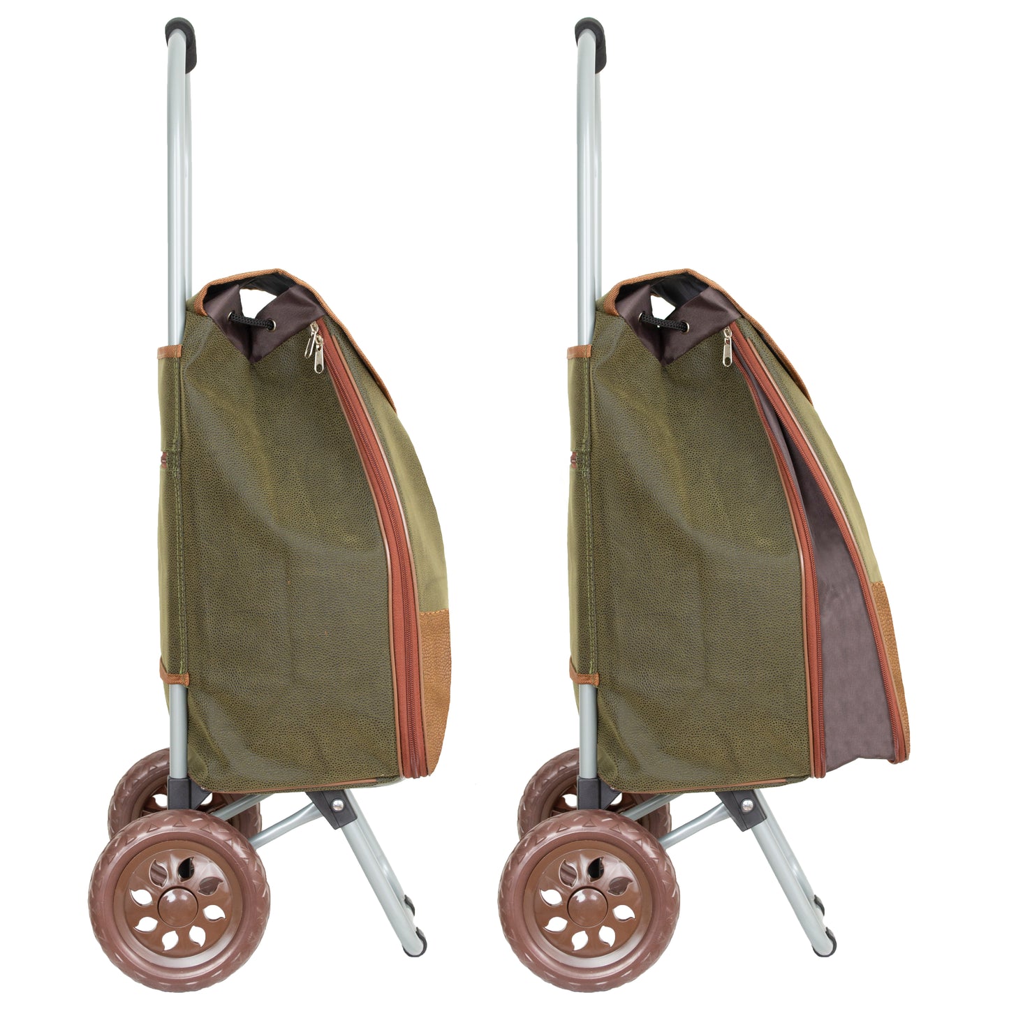 Shopping Trolley with Extendable Bag