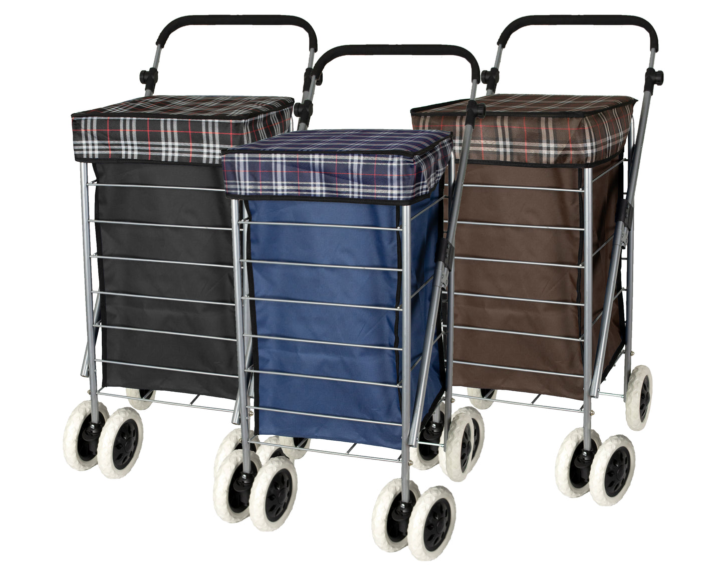 6 Wheels Shopping Trolley