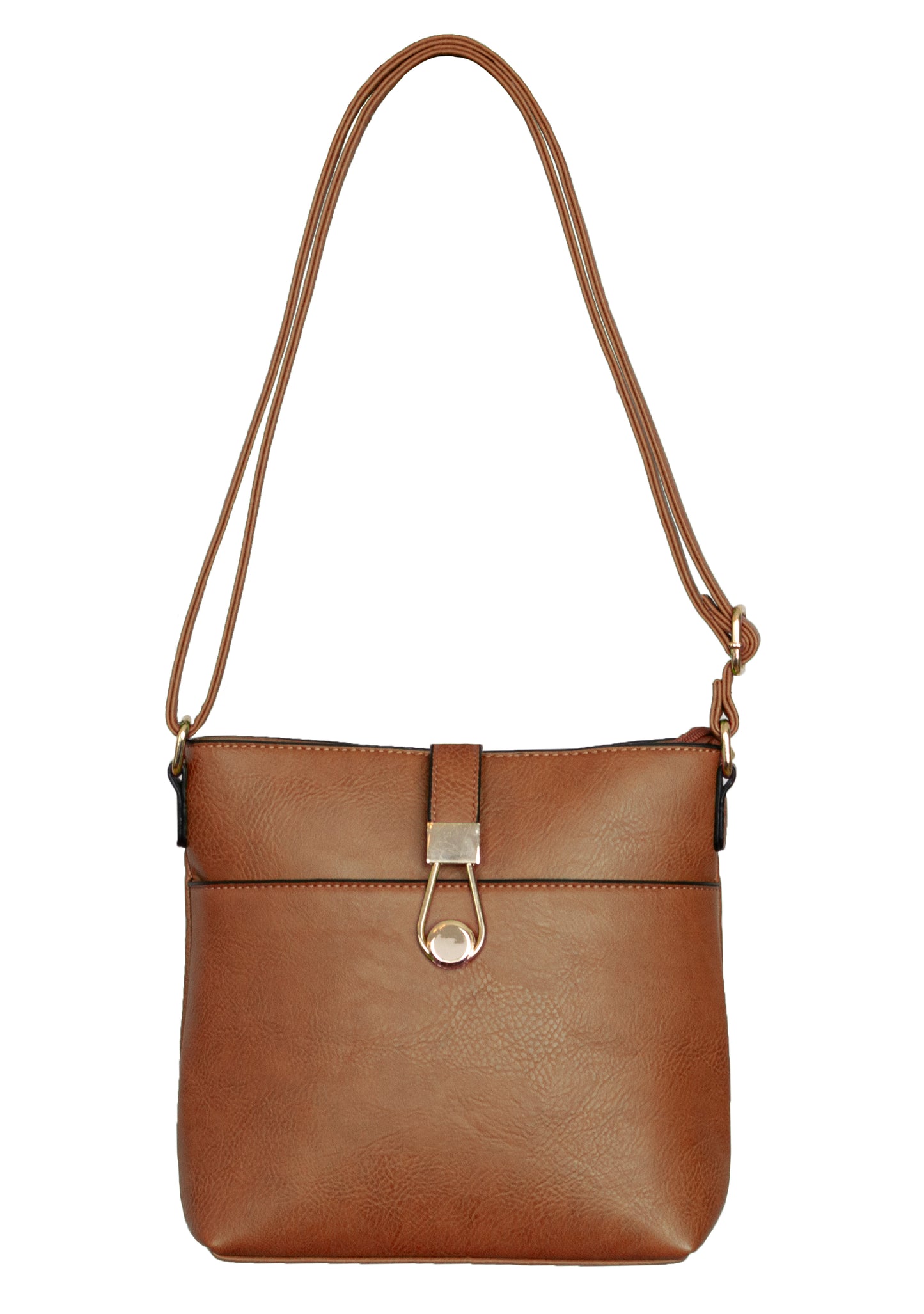 Faux-leather Cross-body Bag