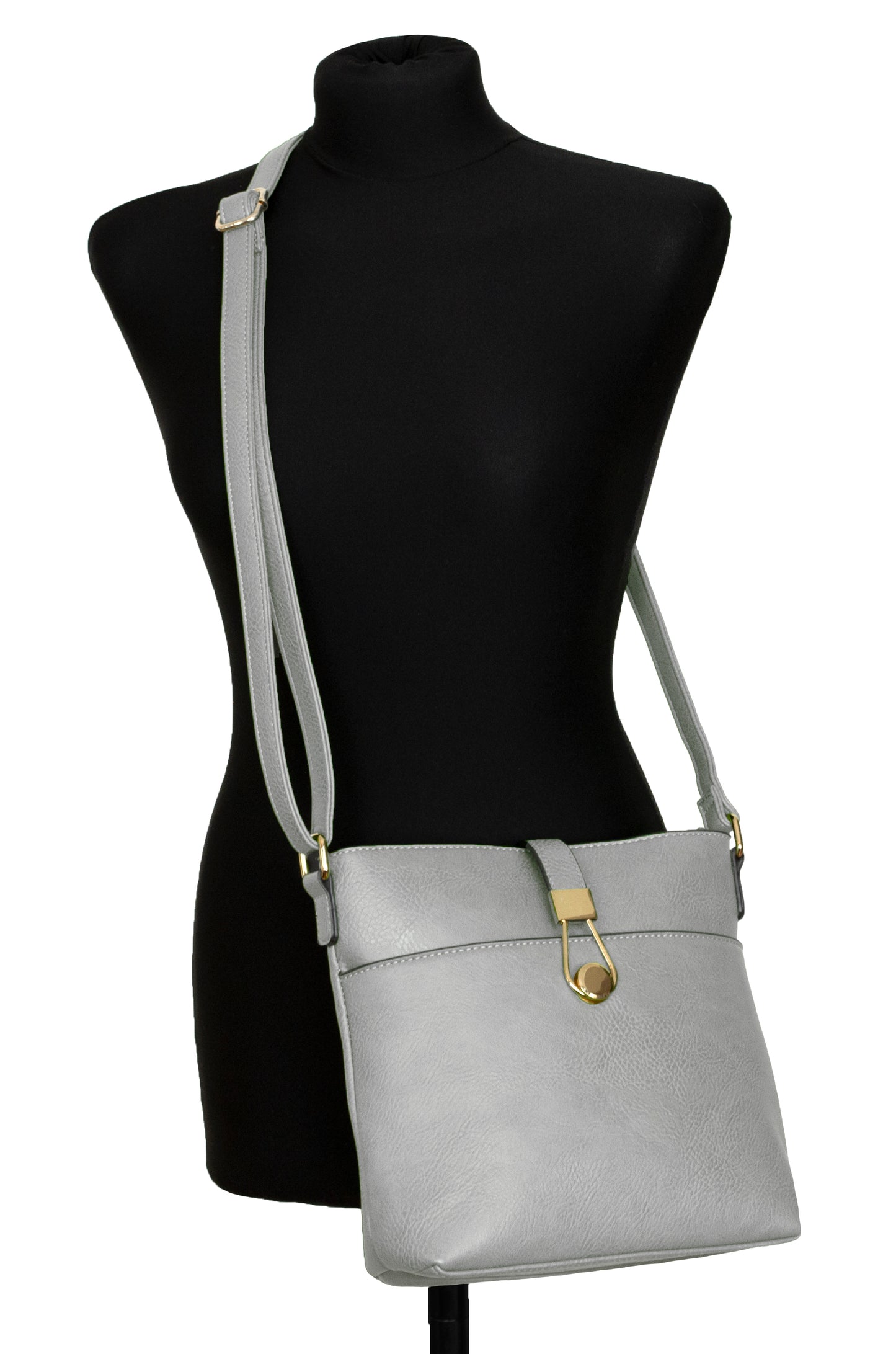 Faux-leather Cross-body Bag