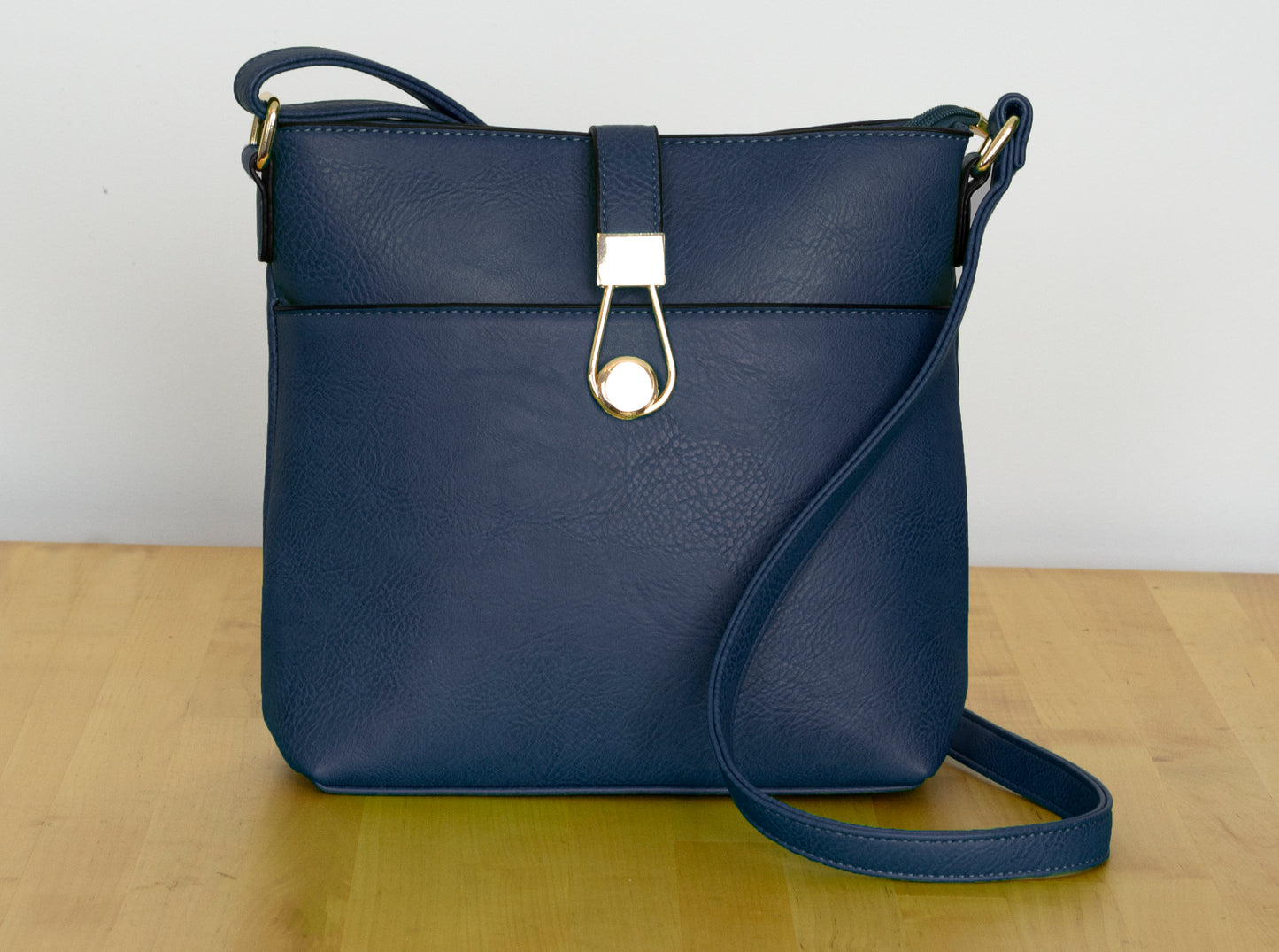 Faux-leather Cross-body Bag