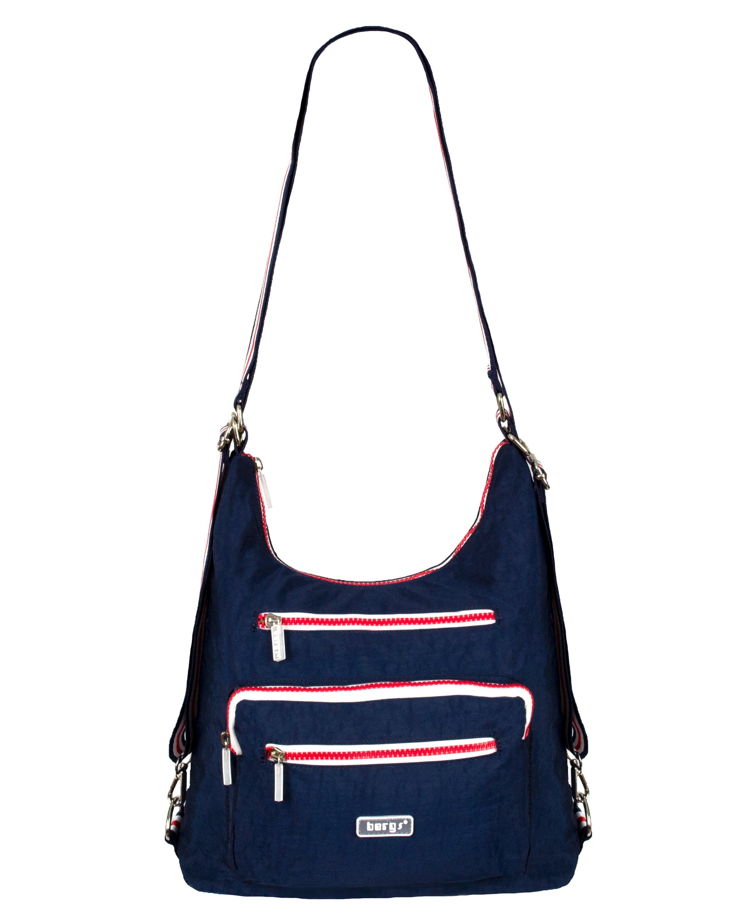 BergsFlexy Funky Convertible Handbags to Backpack to Shoulder Bag Nylon 10L