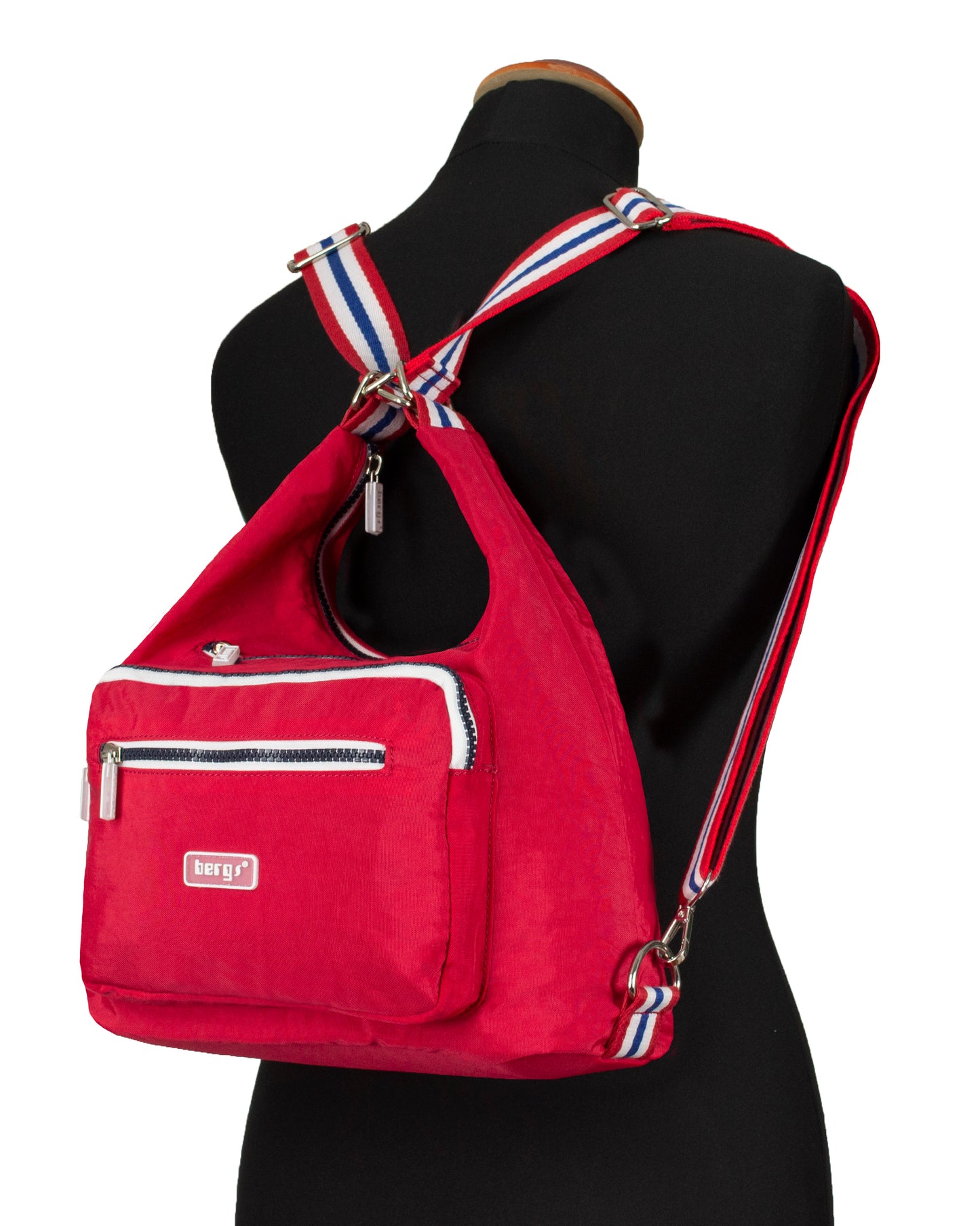 BergsFlexy Funky Convertible Handbags to Backpack to Shoulder Bag Nylon 10L