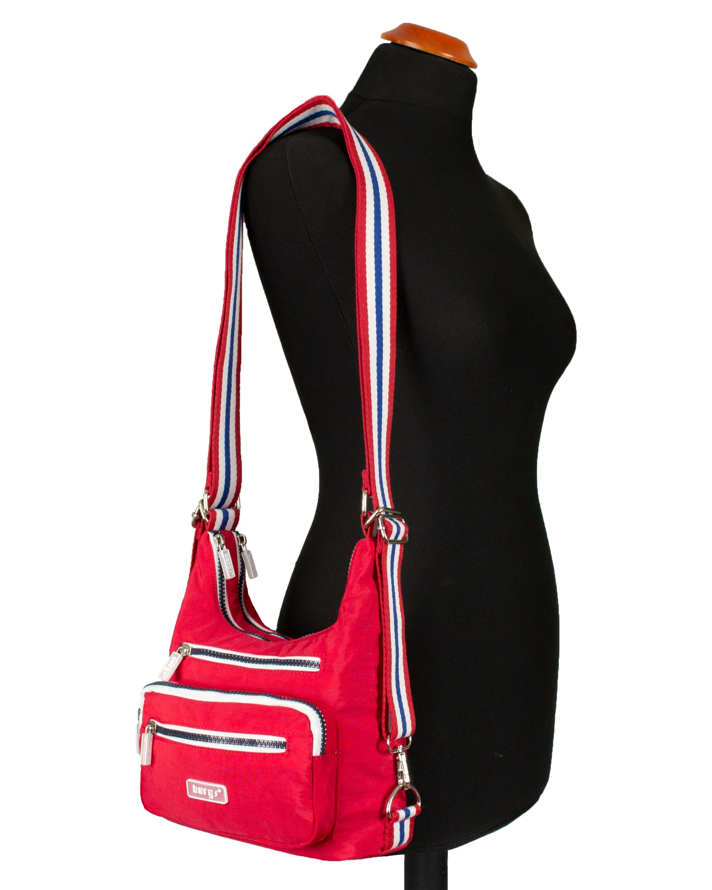 BergsFlexy Funky Convertible Handbags to Backpack to Shoulder Bag Nylon 6L
