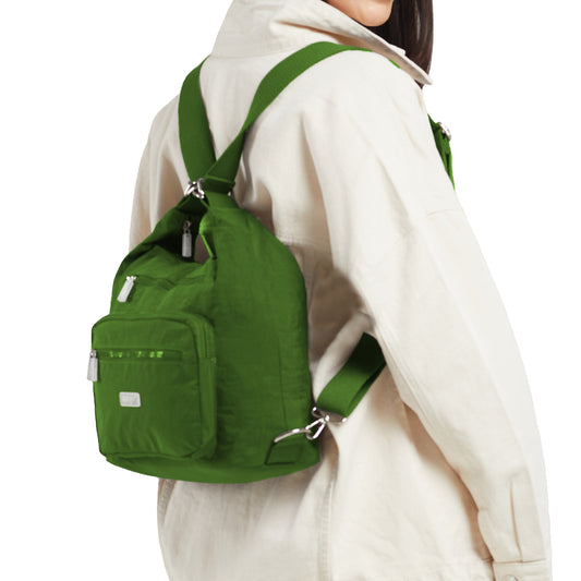 BergsFlexy Funky Convertible Handbags to Backpack to Shoulder Bag Nylon 10L