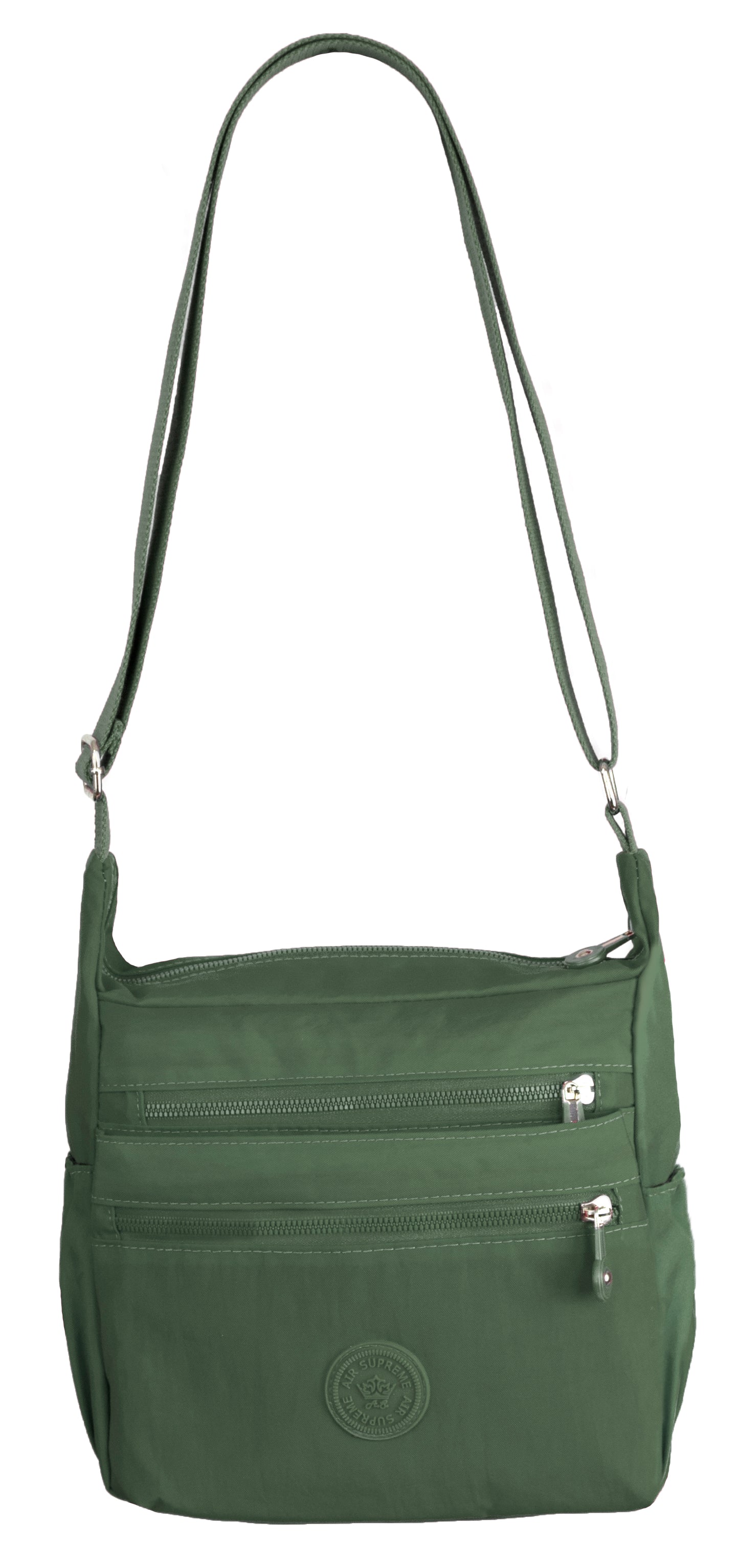 Nylon Cross-body Bag - Plain Colours