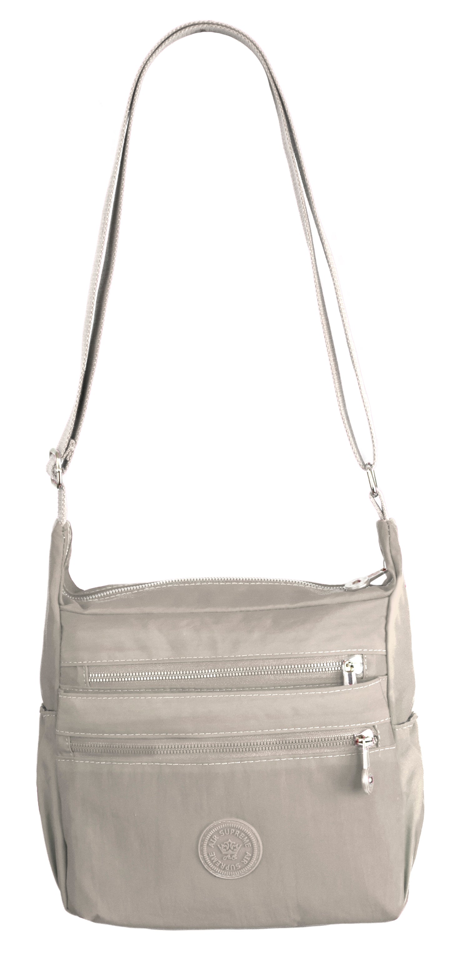 Nylon Cross-body Bag - Plain Colours