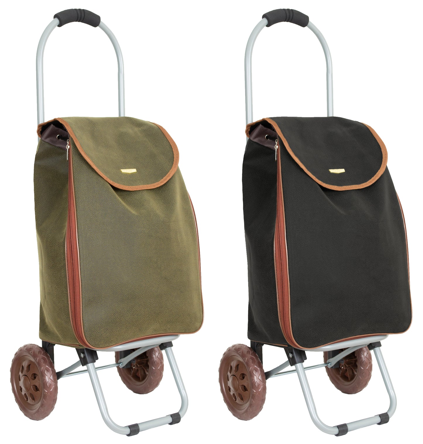 Shopping Trolley with Extendable Bag 35L