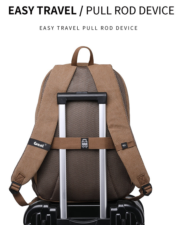 Laptop Backpack with Charging Cable