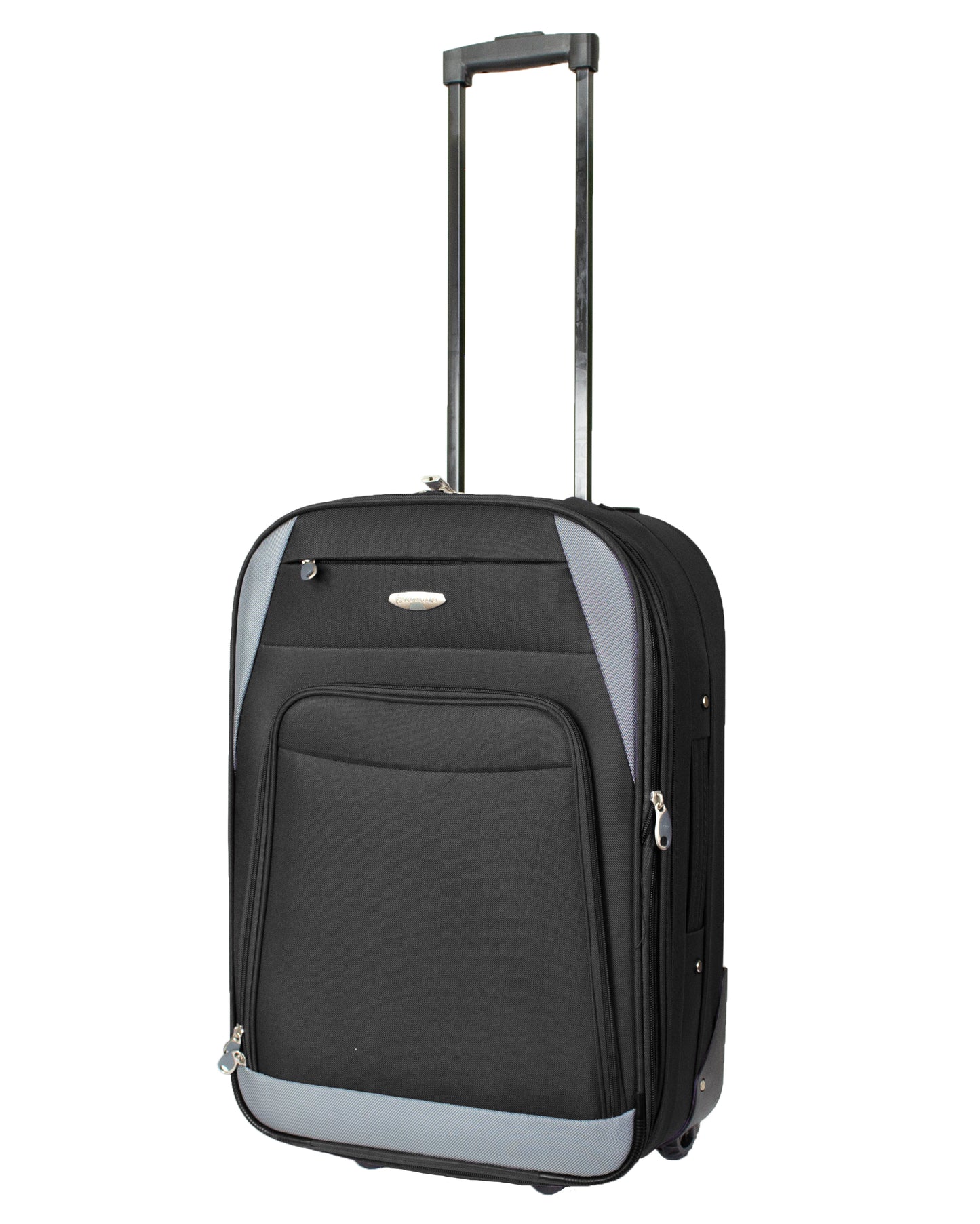 2 Wheels Soft Case Luggage Black